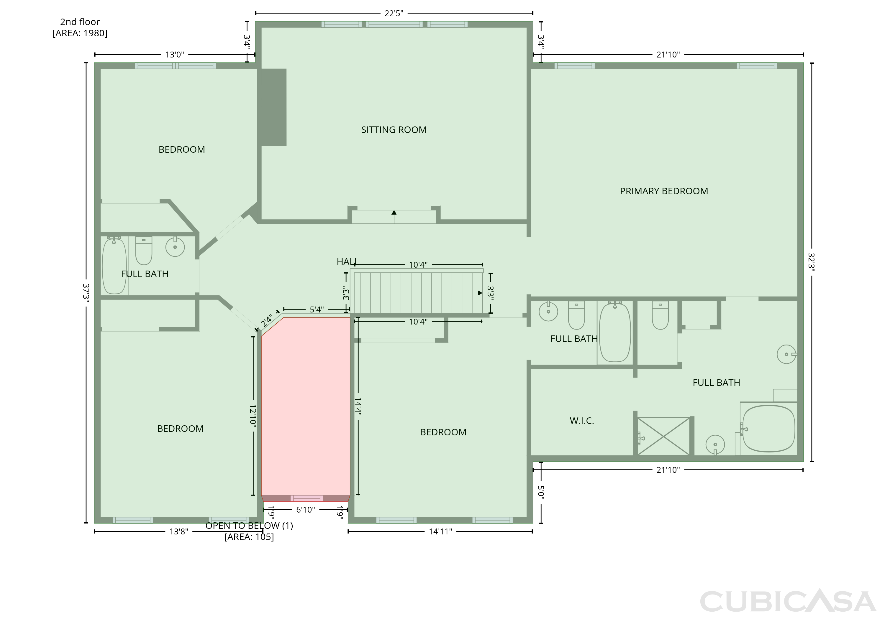 Second Floor of 2501 Gray Hawk Trl, Zebulon, NC