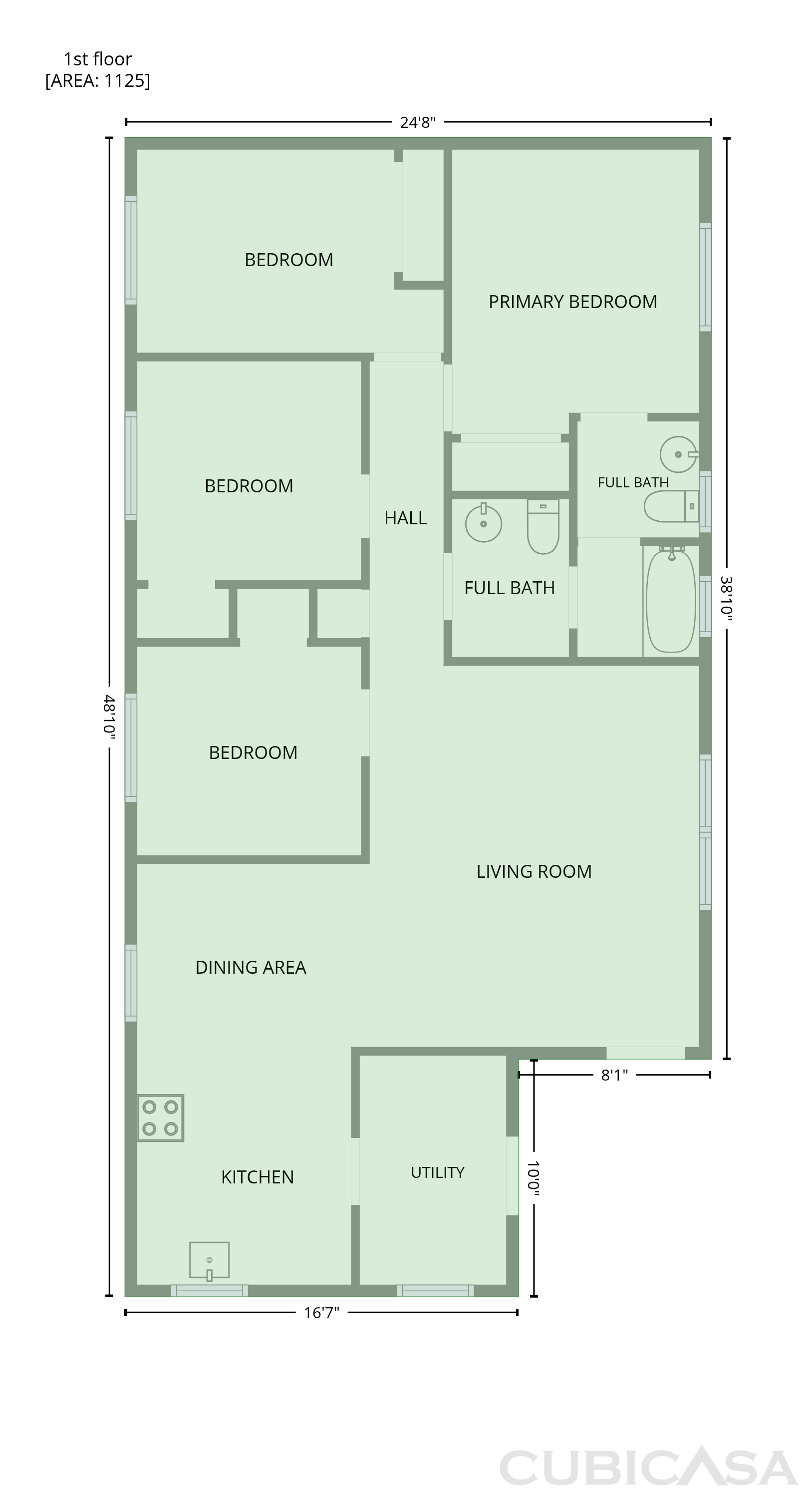 Main Floor of 308 N 30th St, Fort Pierce, FL