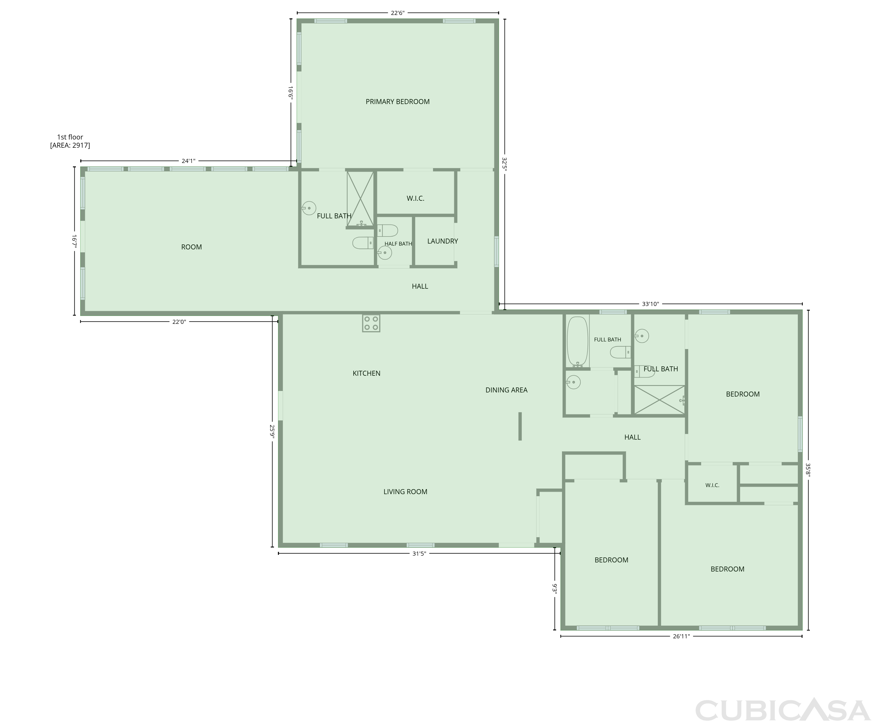 Main Floor of 1625 Windsor Dr, Waycross, GA