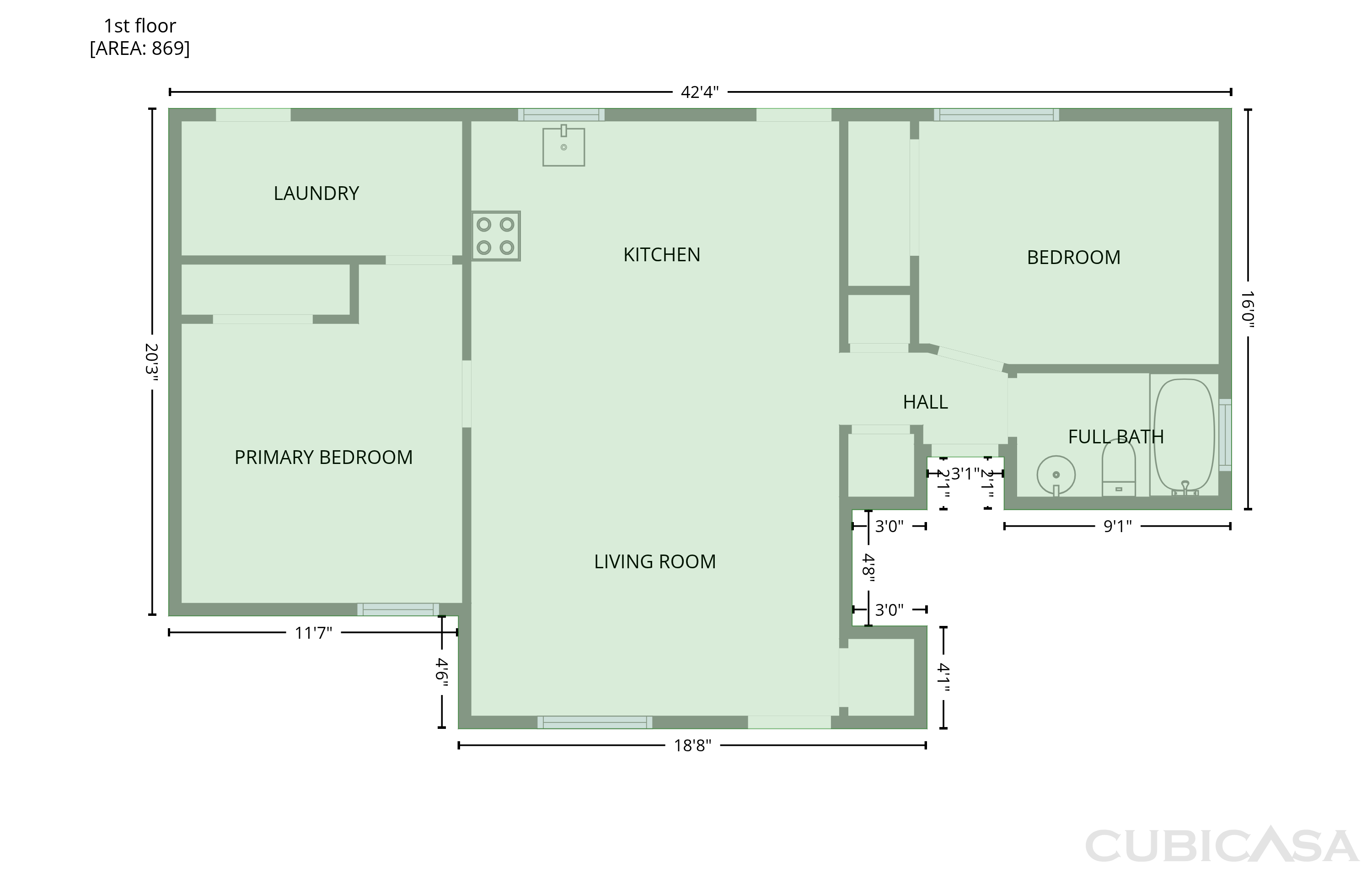 Main Floor of 3130 Ludlow Dr, New Port Richey, FL