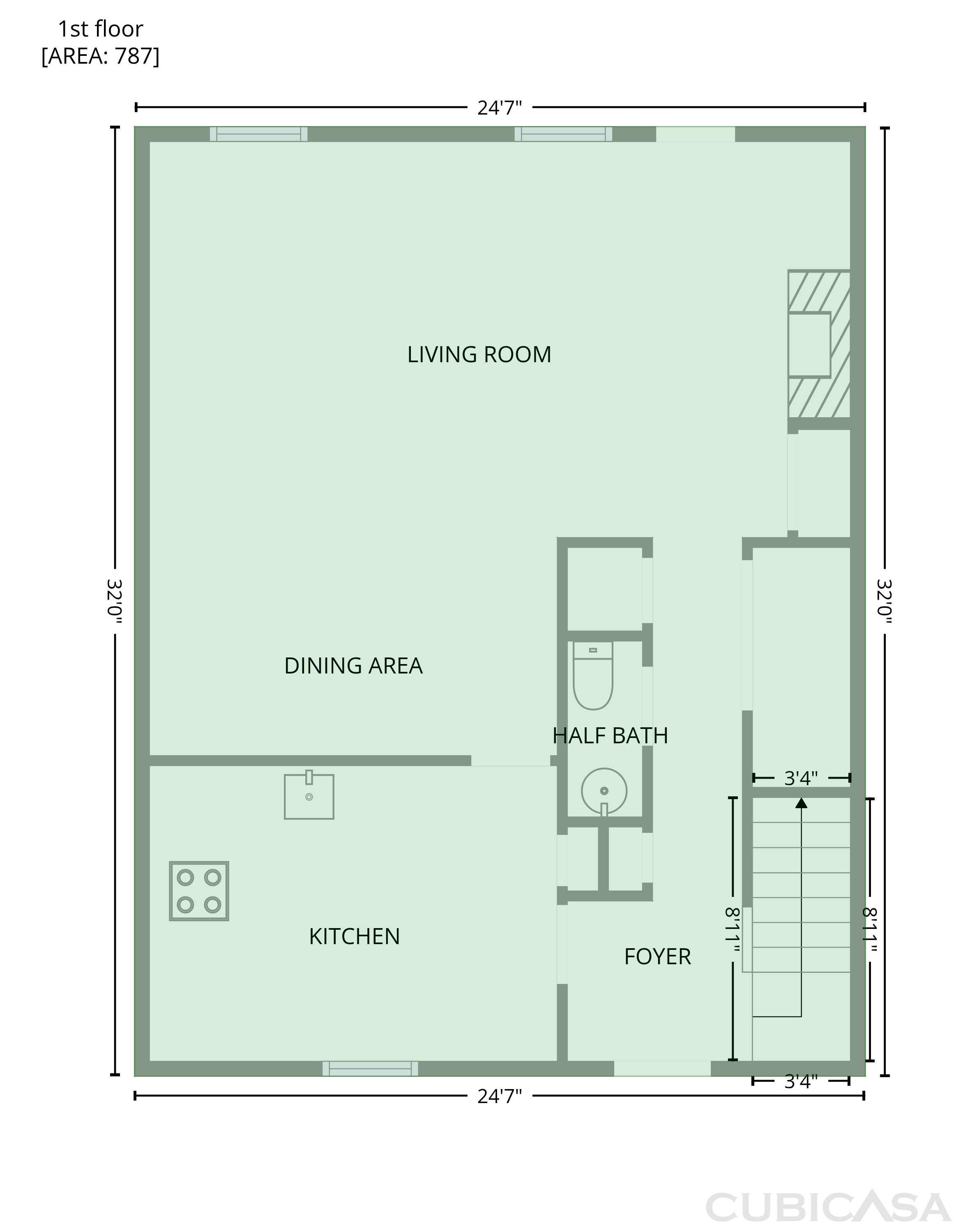 Main Floor of 3798 Fern Ridge Rd, Memphis, TN