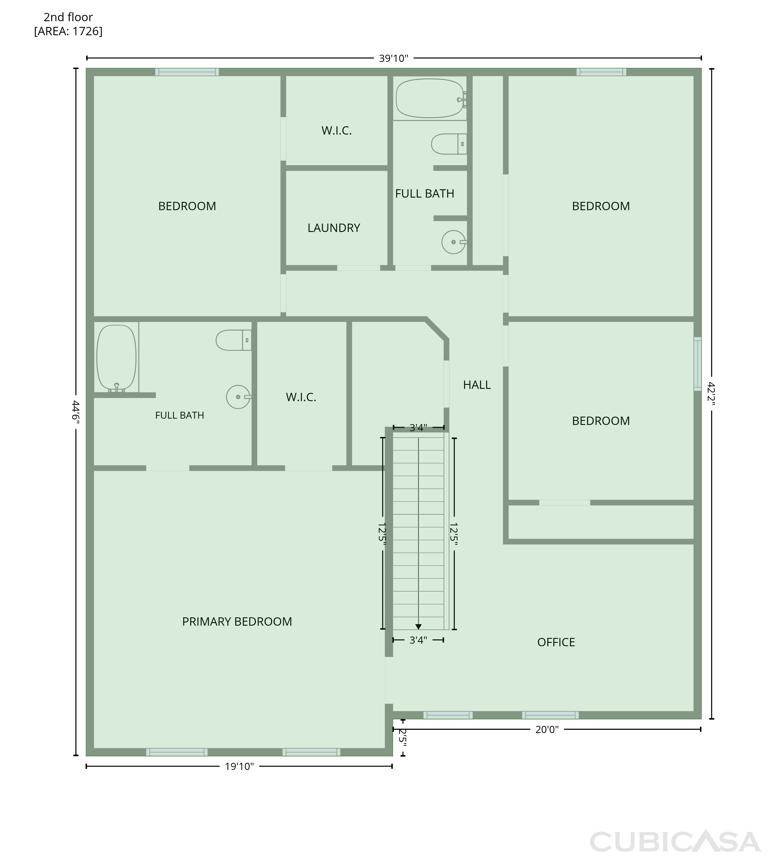 Second Floor of 45433 W Sandhill Rd, Maricopa, AZ