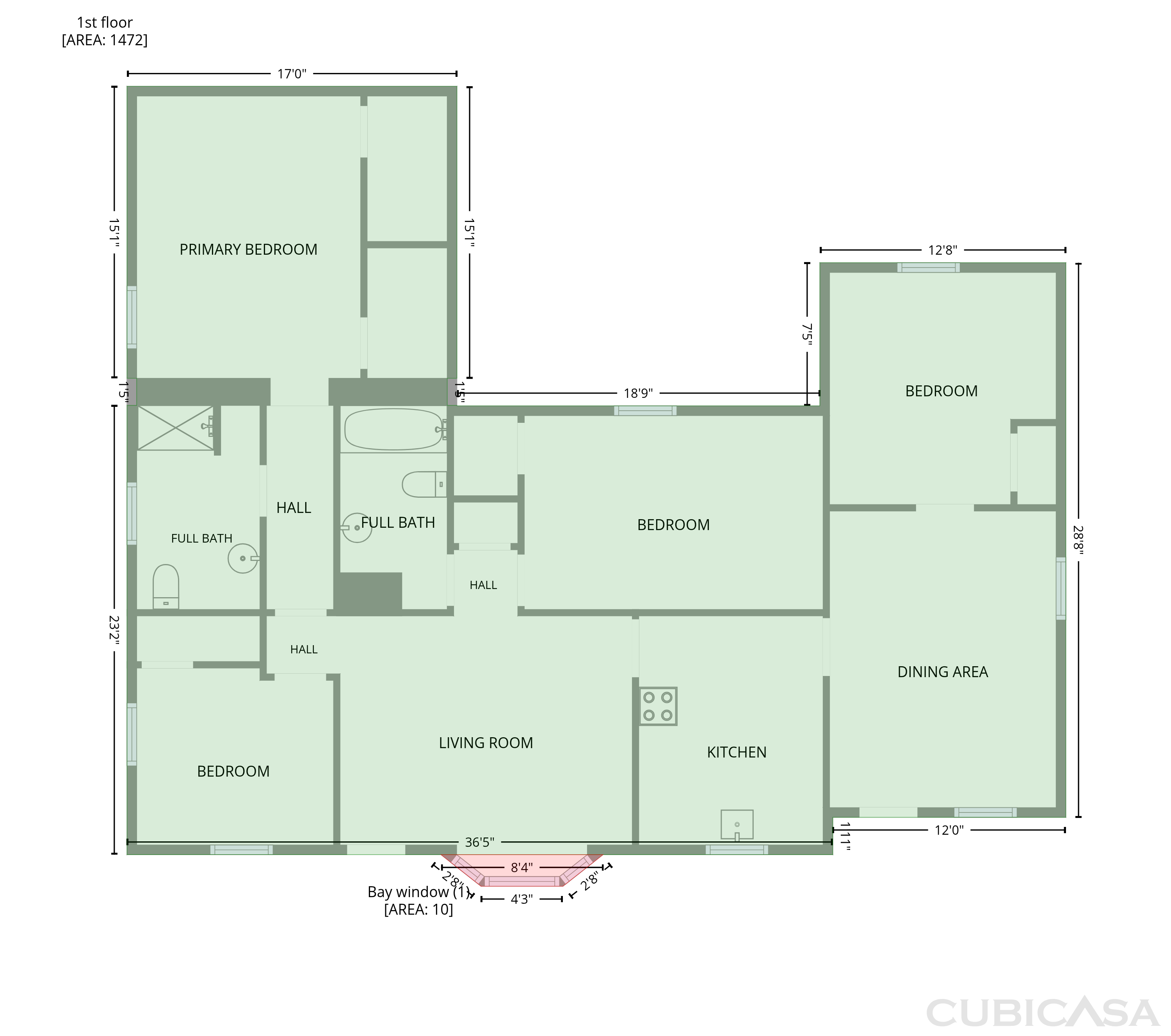Main Floor of 115 Roosevelt St, Eden, NC