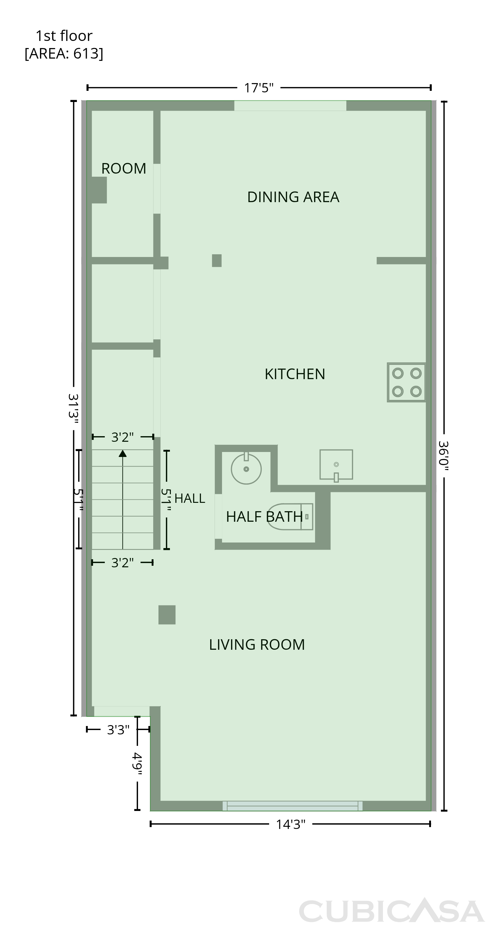 Main Floor of 2308 S Park Ave, Sanford, FL