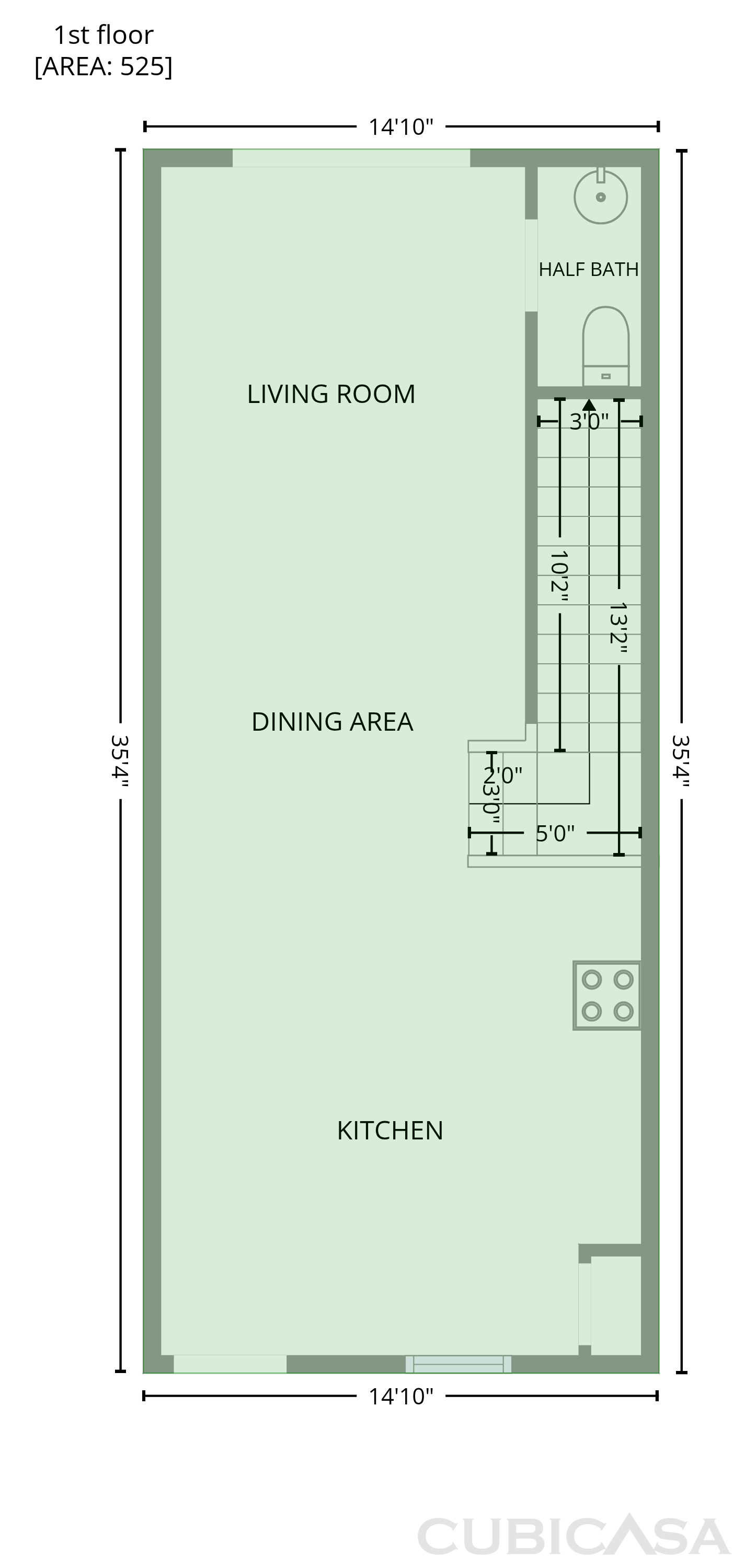Main Floor of 882 Rotary Rd, Jacksonville, FL