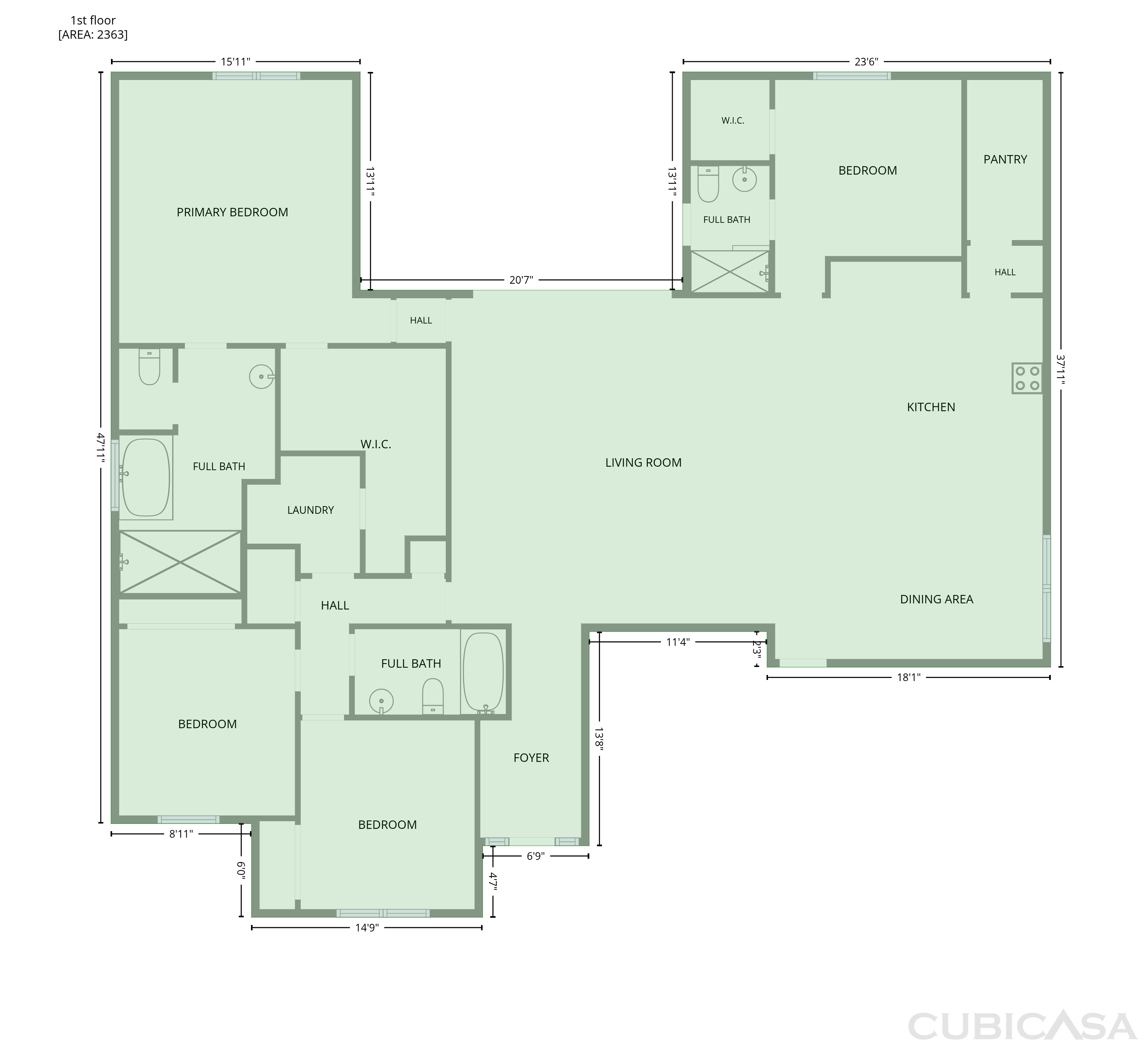 Main Floor of 194 Salida Way, Saint Augustine, FL