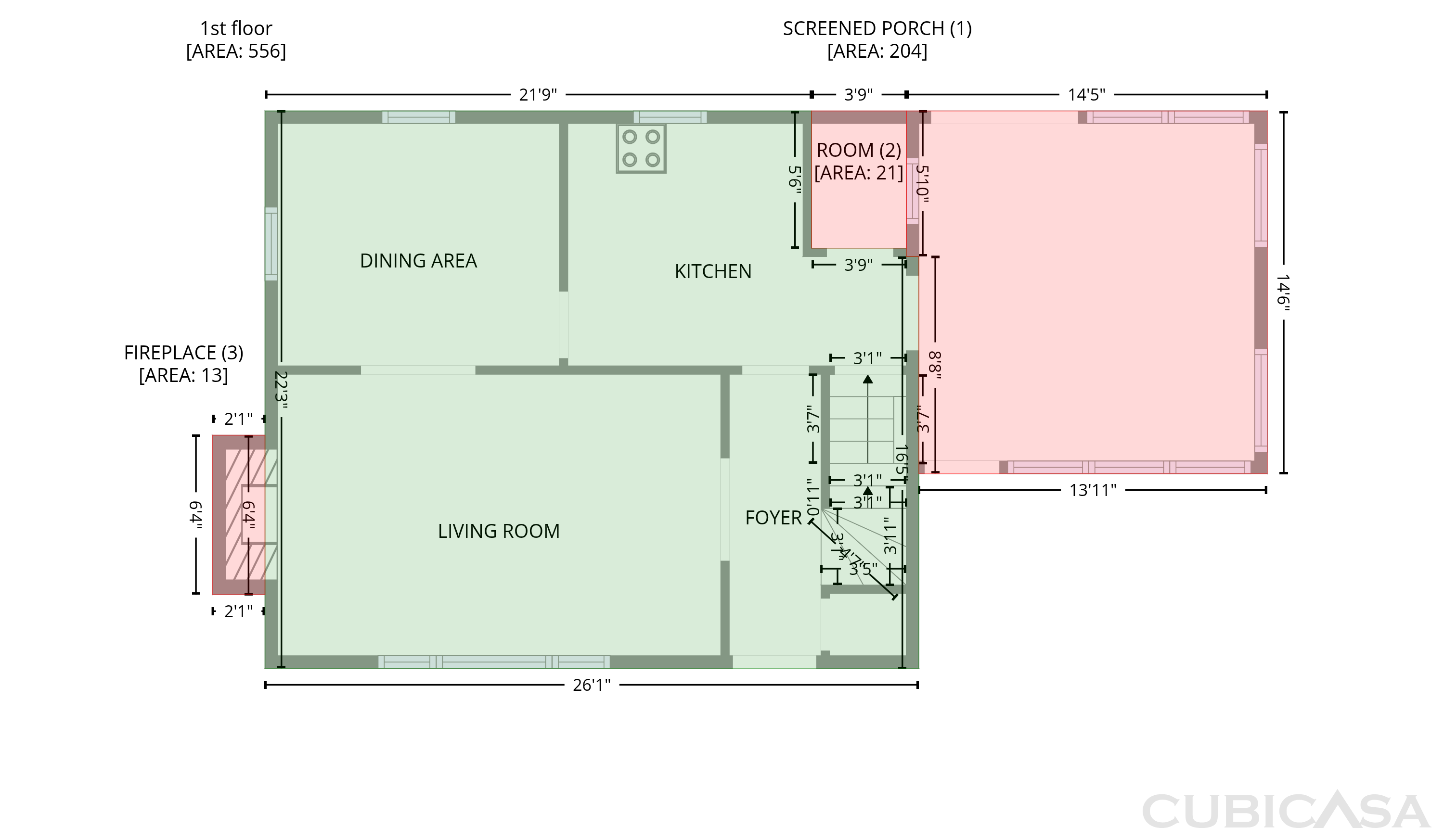 Second Floor of 48 Woodlawn St, Randolph, MA
