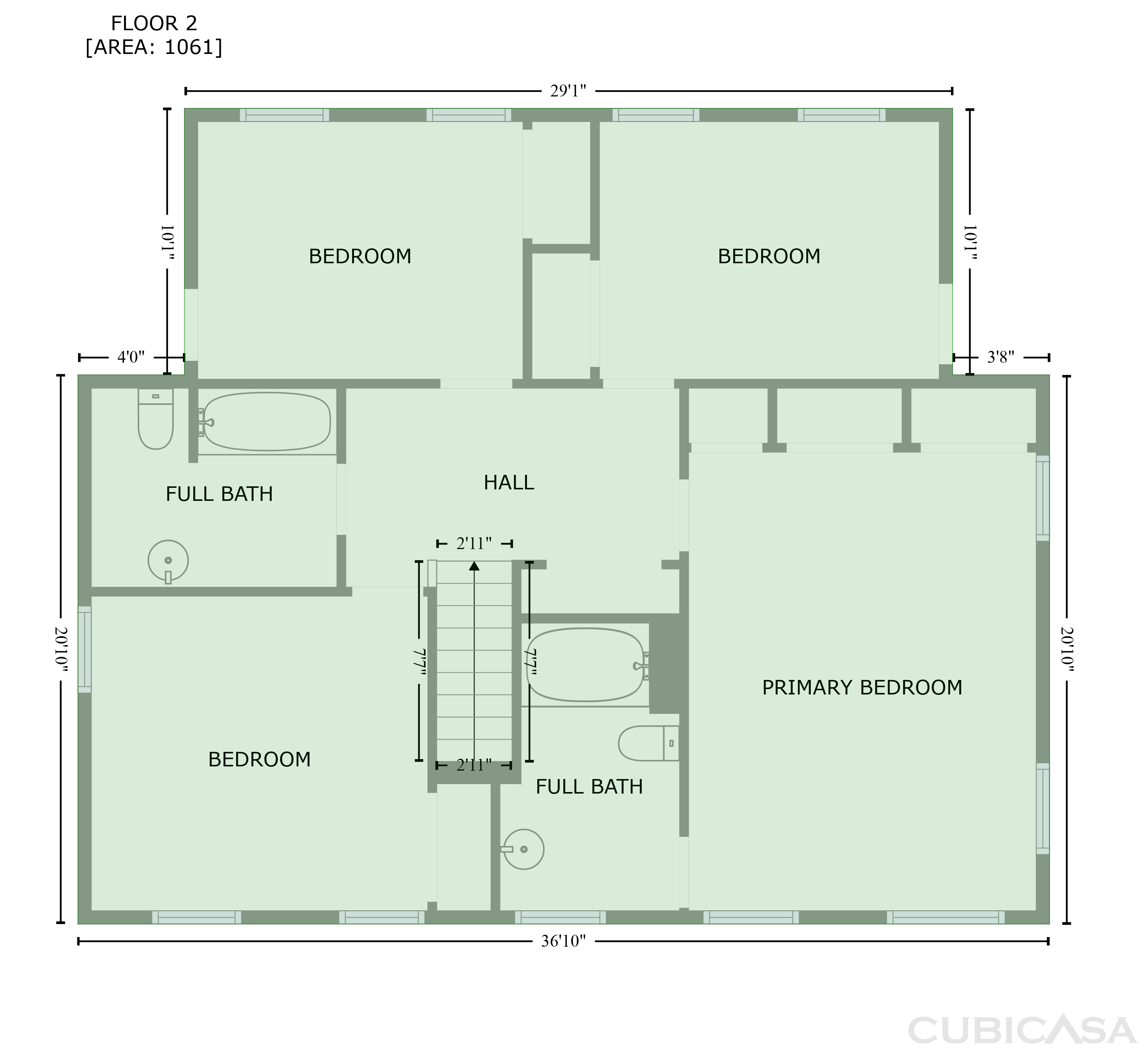Second Floor of 1871 Tara Trl, Lancaster, SC