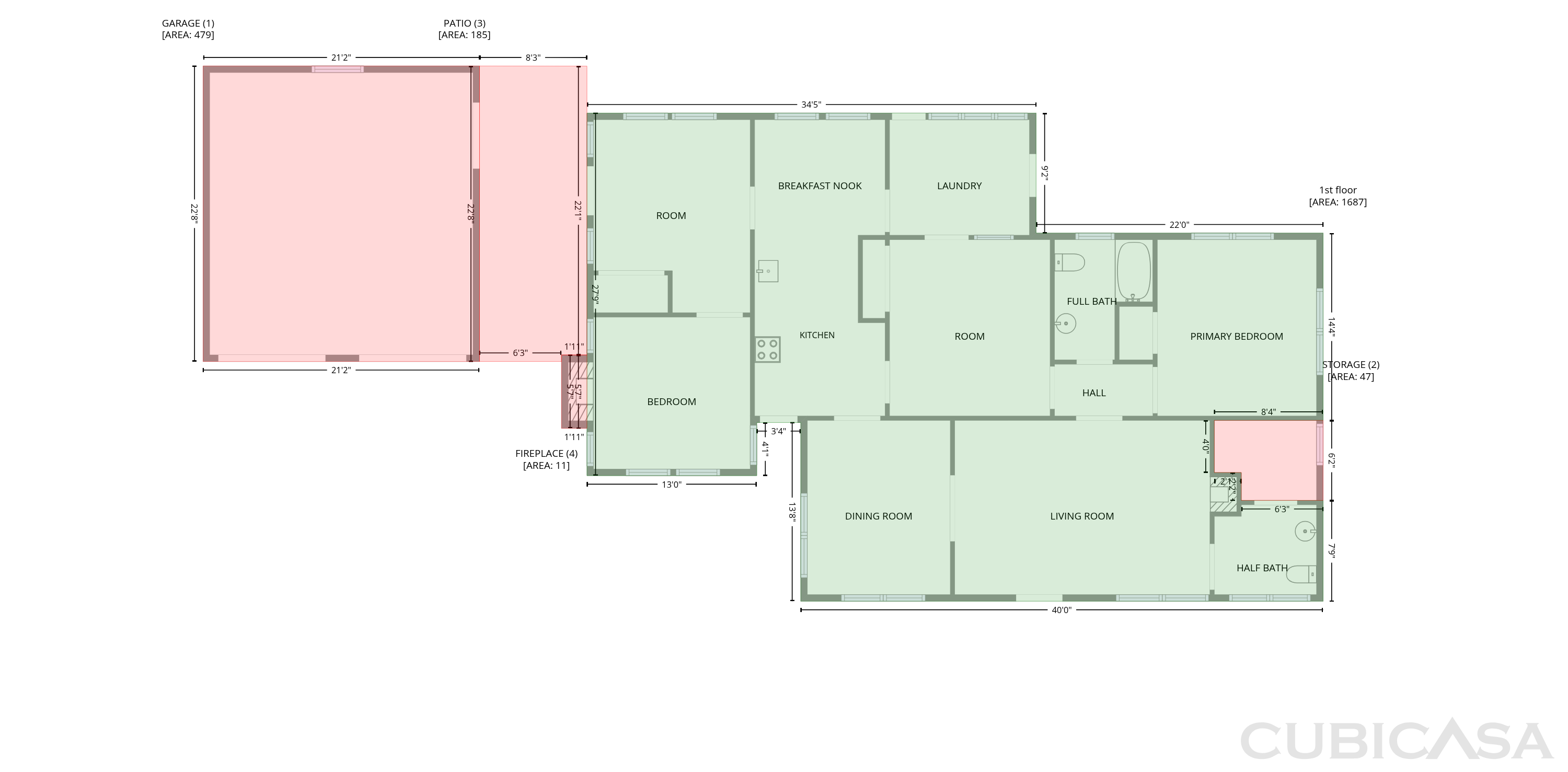 Main Floor of 208 Pressly St, Clover, SC
