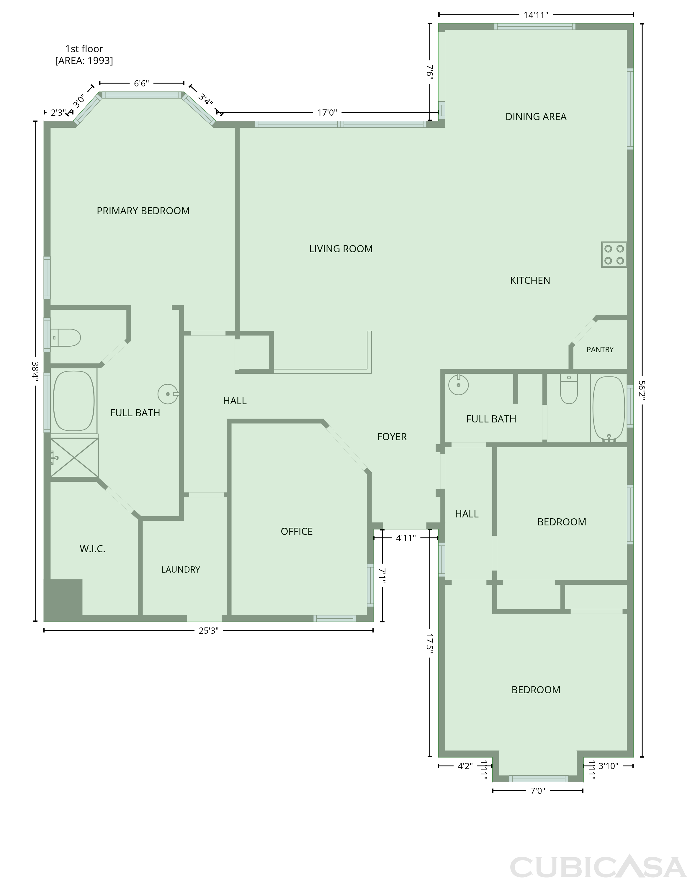 Main Floor of 12846 W Rosewood Dr, El Mirage, AZ