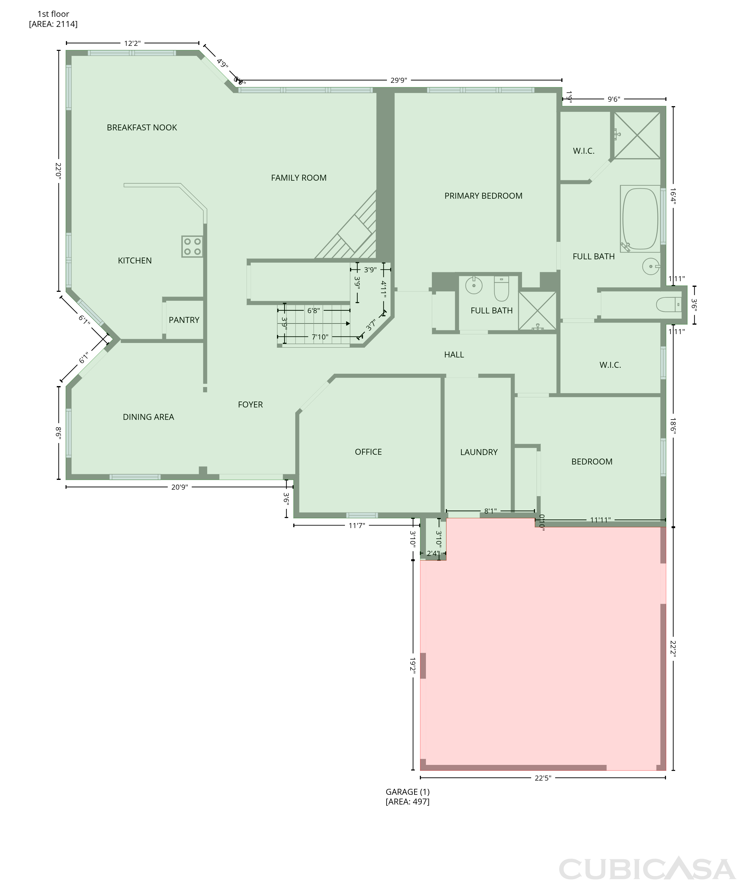 Main Floor of 1309 Winding Brook Dr, Garland, TX