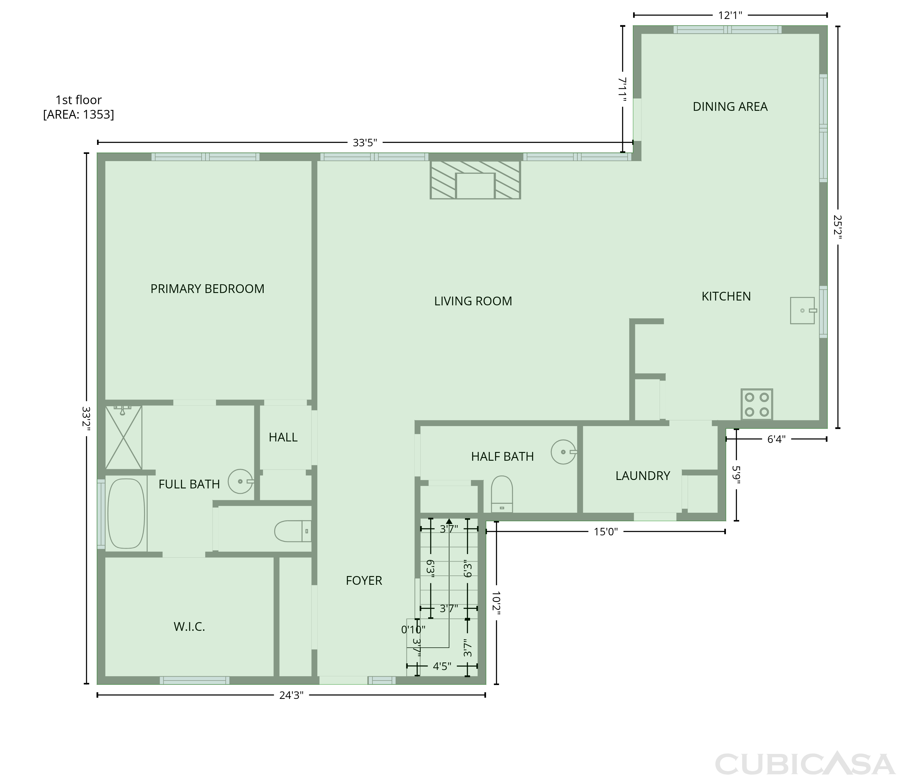 Main Floor of 729 E Ivy Valley Dr, Fuquay Varina, NC
