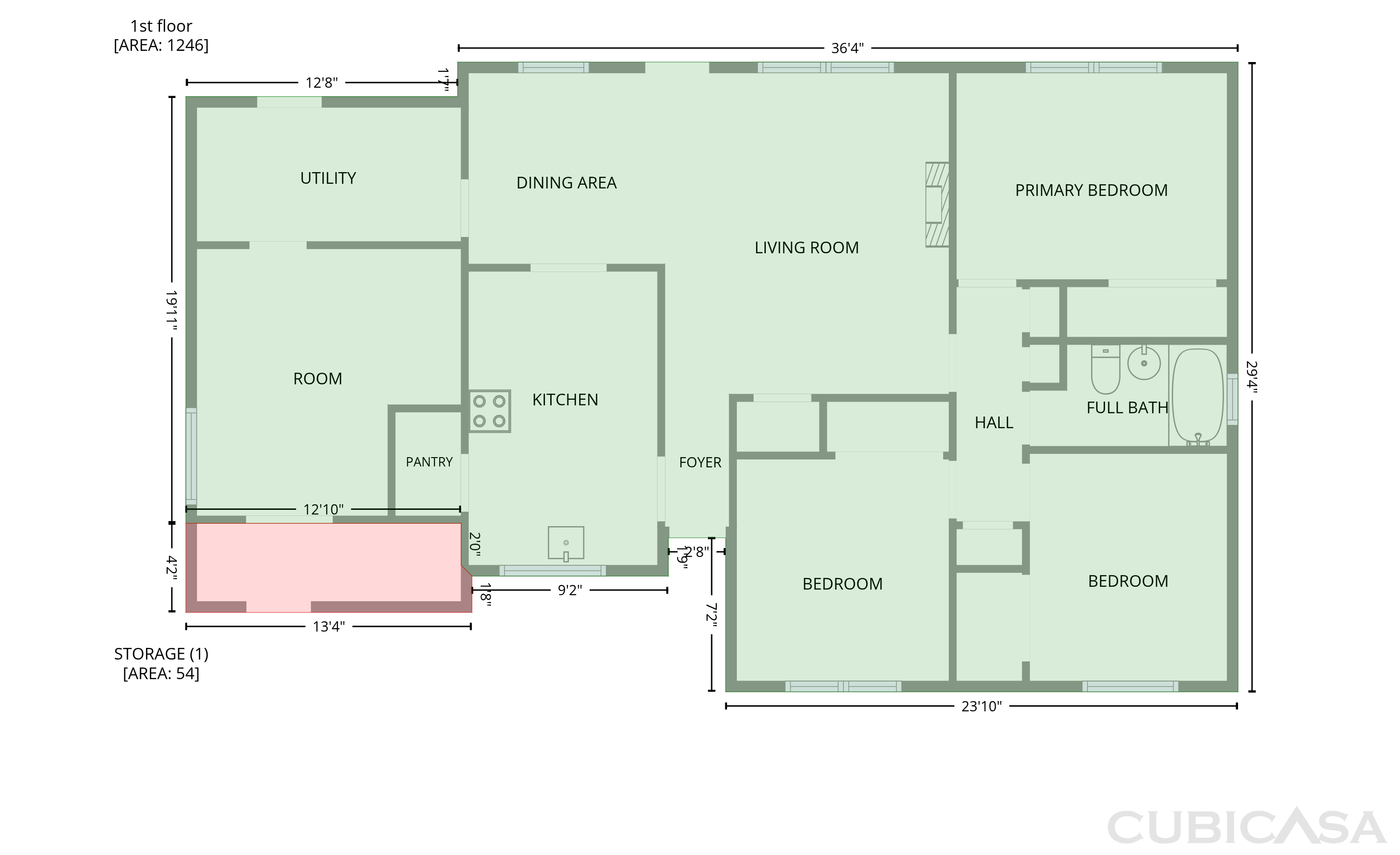 Main Floor of 6809 Weddigen Way, North Highlands, CA