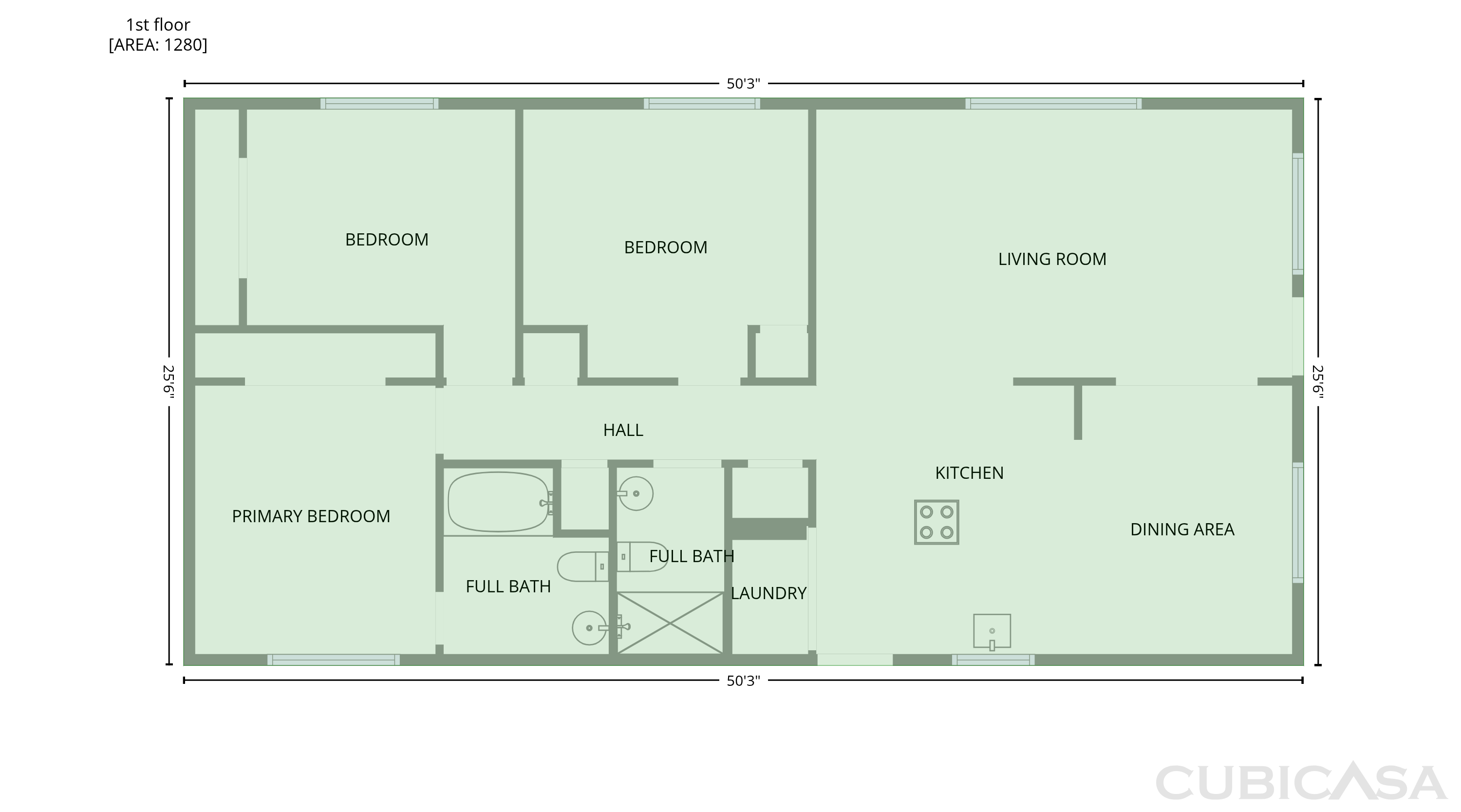 Main Floor of 1333 Lucretia St SW, Albuquerque, NM