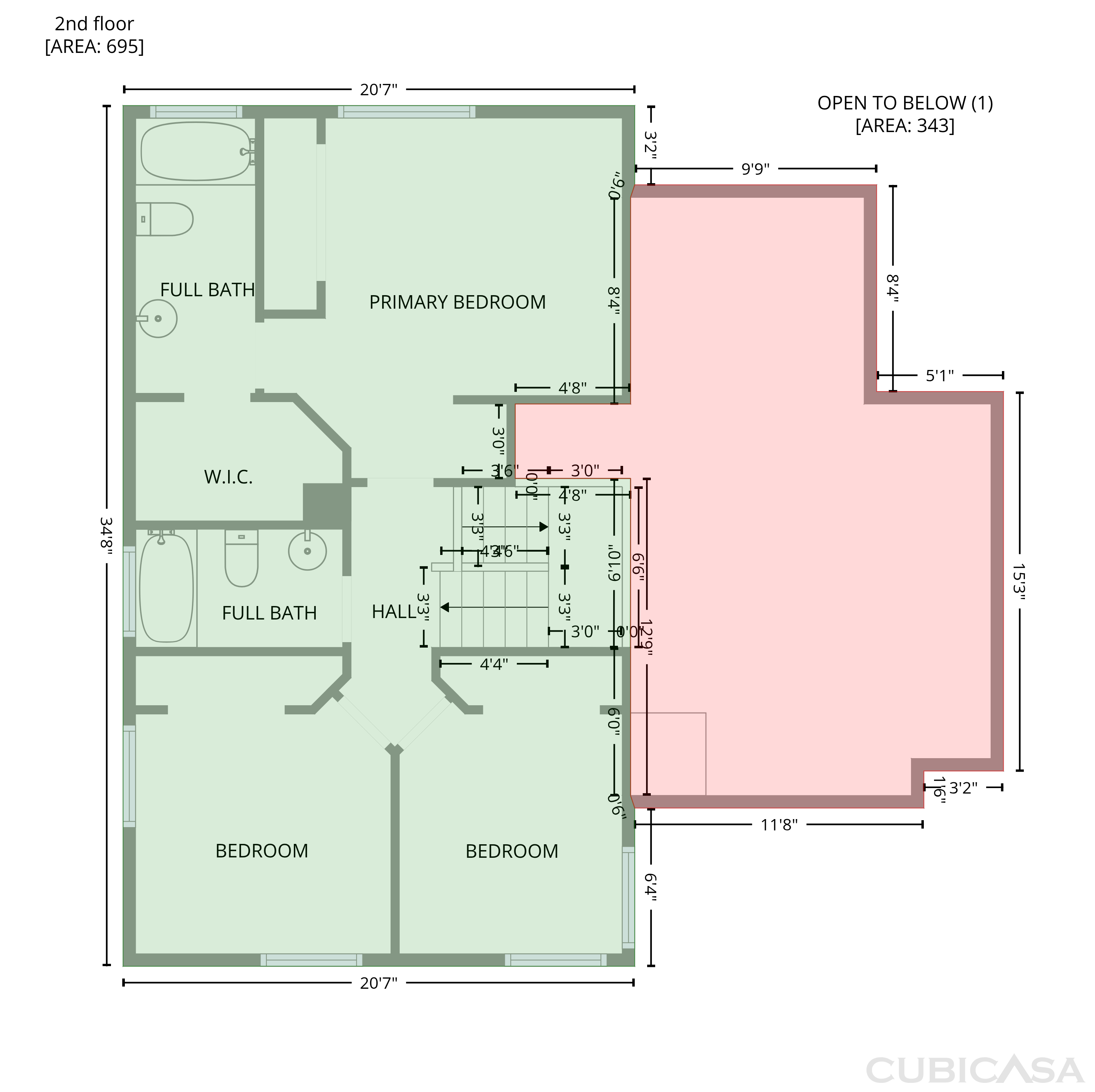 Second Floor of 642 W Cassidy Pl, Tucson, AZ