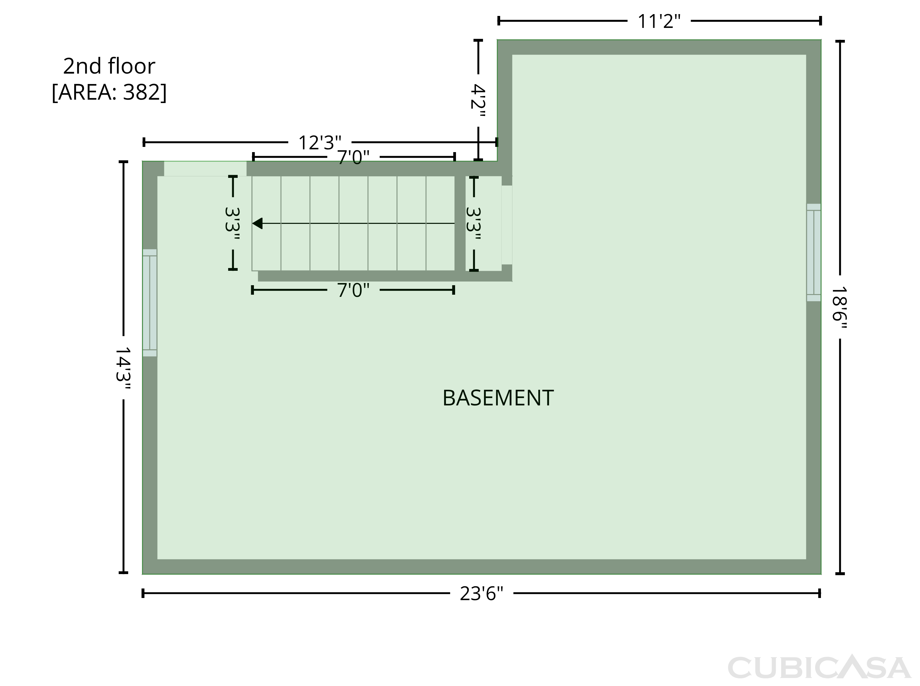 Third Floor of 3439 Rushland Ave, Toledo, OH