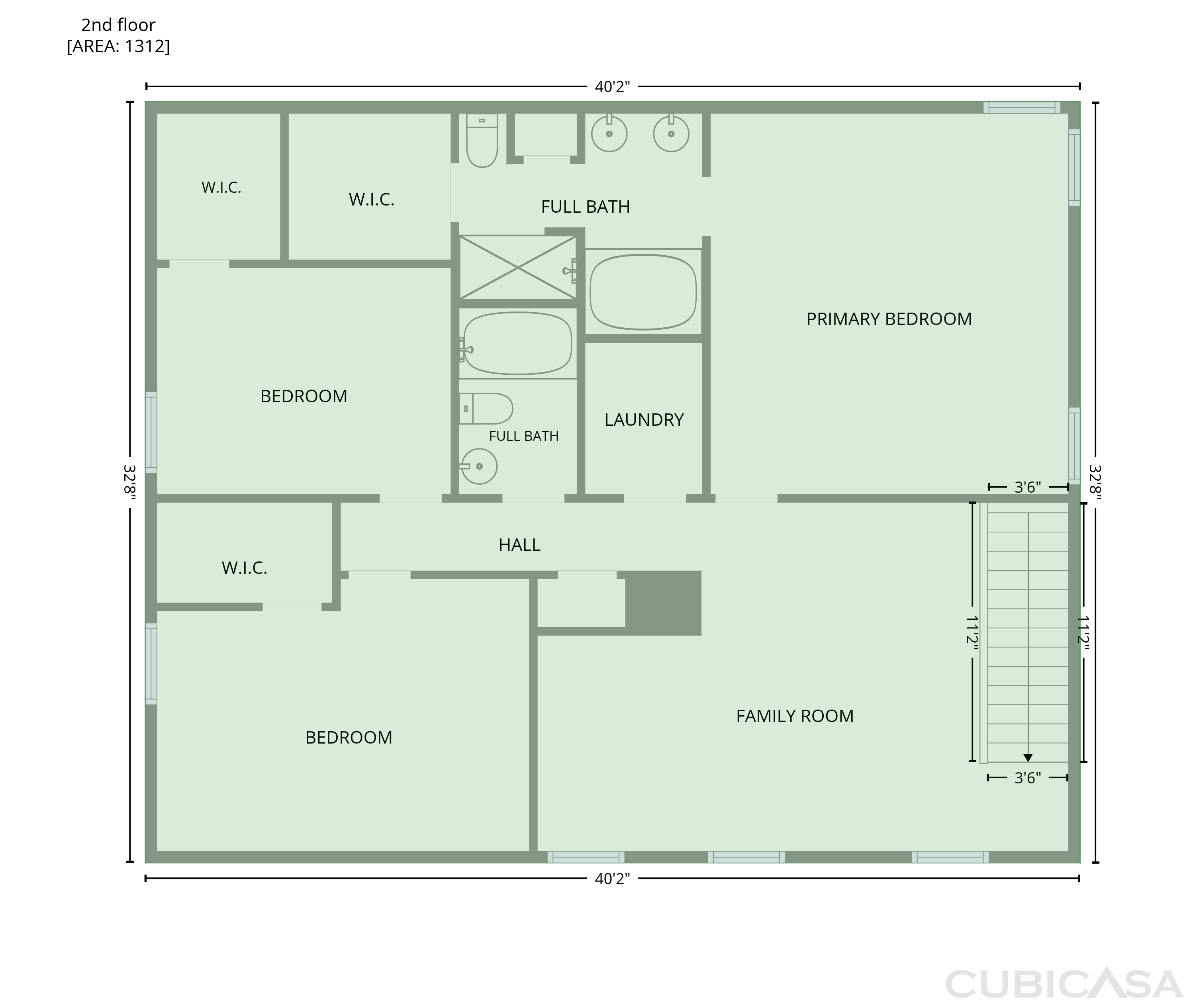 Second Floor of 11228 N Trapunto Ln, Monrovia, IN