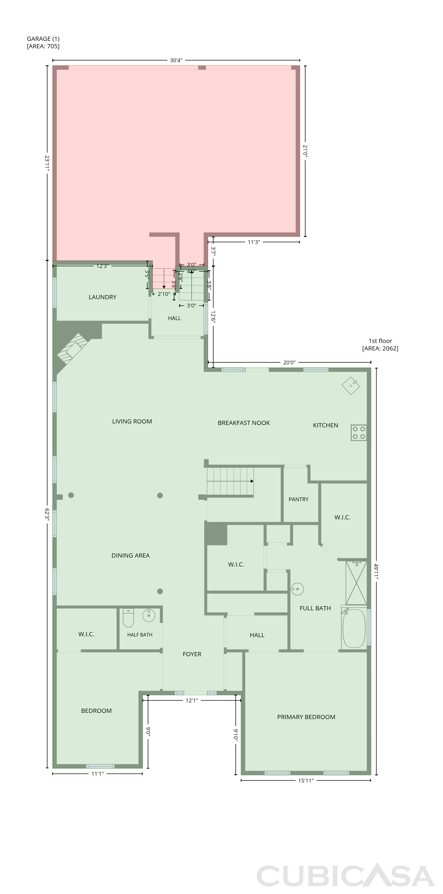 Main Floor of 1064 Riverwood Village Blvd, Hermitage, TN