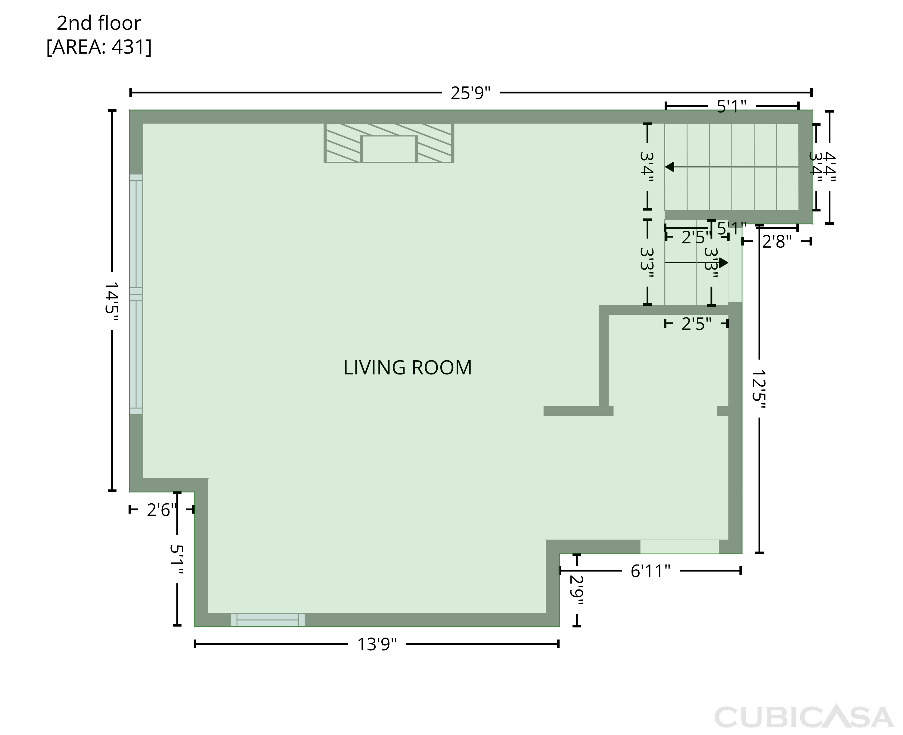 Third Floor of 2272 W 5th St, Cleveland, OH
