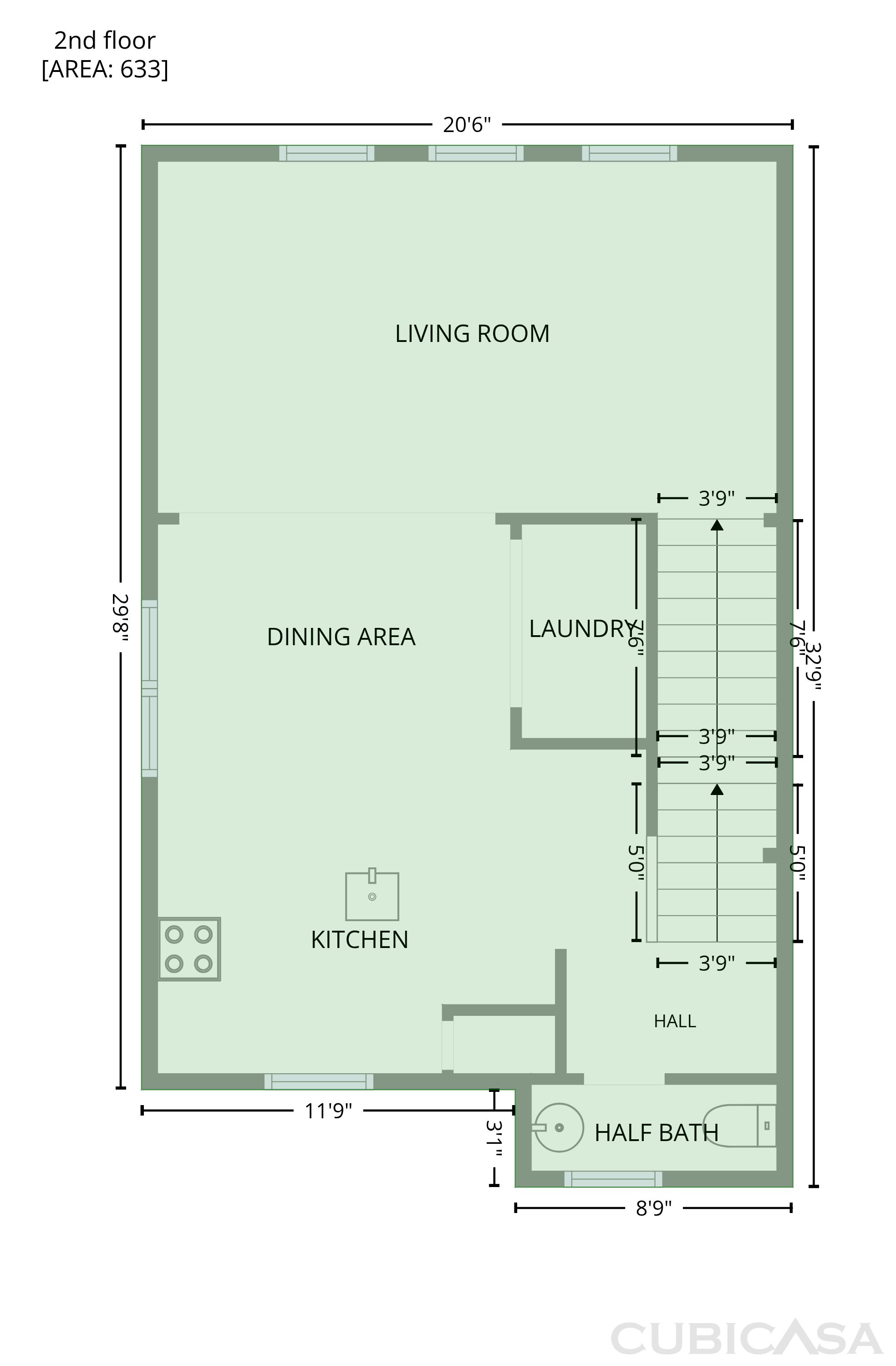 Second Floor of 139 Ramsden Ave, La Vergne, TN