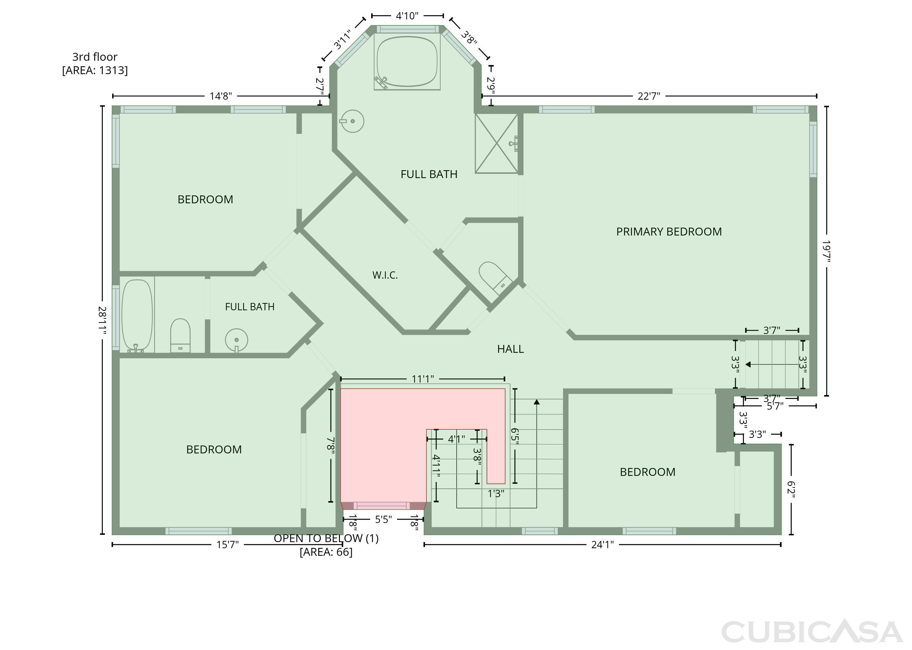Third Floor of 5806 Fox Briar Way, Midlothian, VA