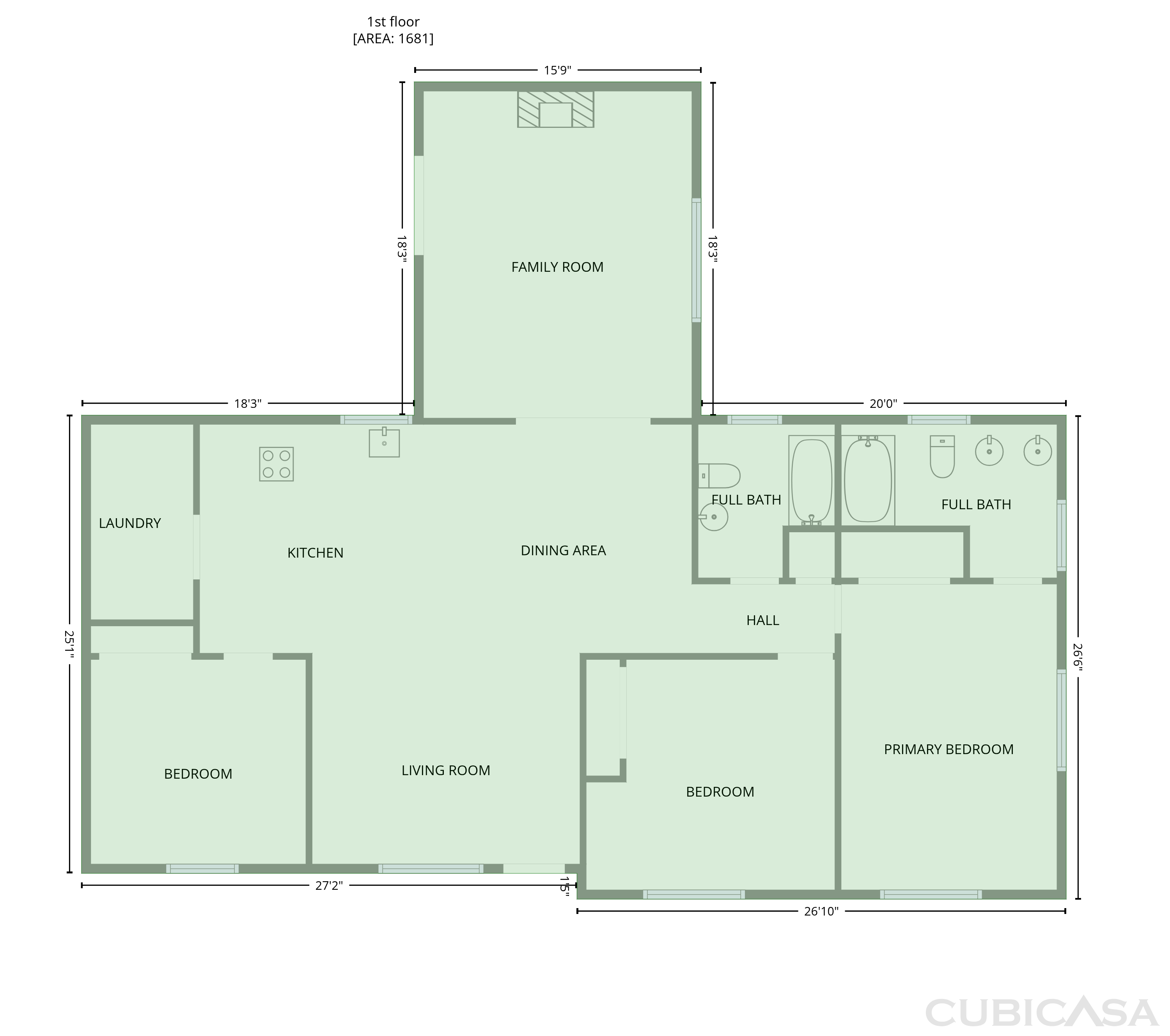 Main Floor of 4685 Dorsey Rd, Oxford, NC