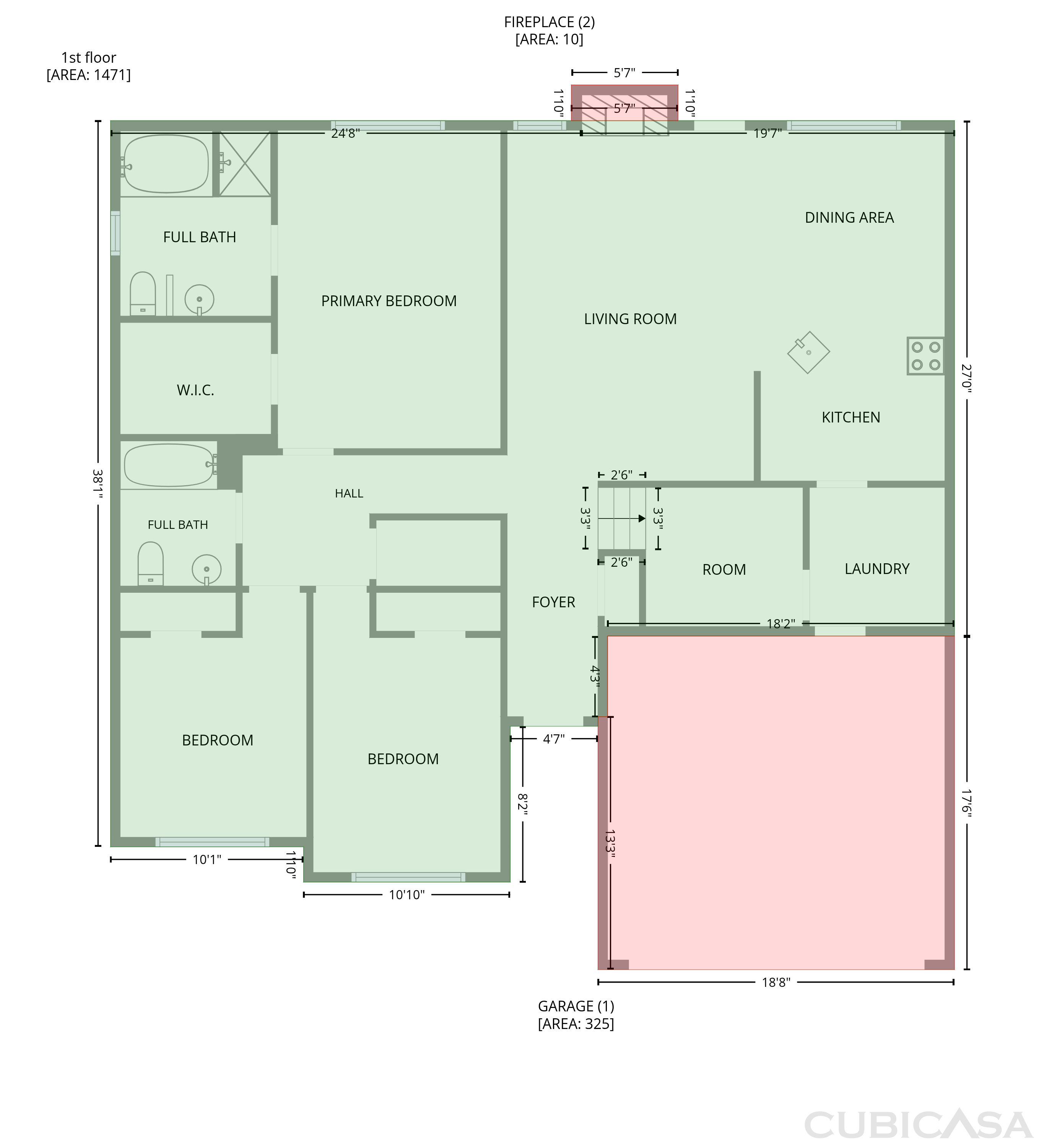 Main Floor of 3708 Walnut Creek Way, Lithonia, GA