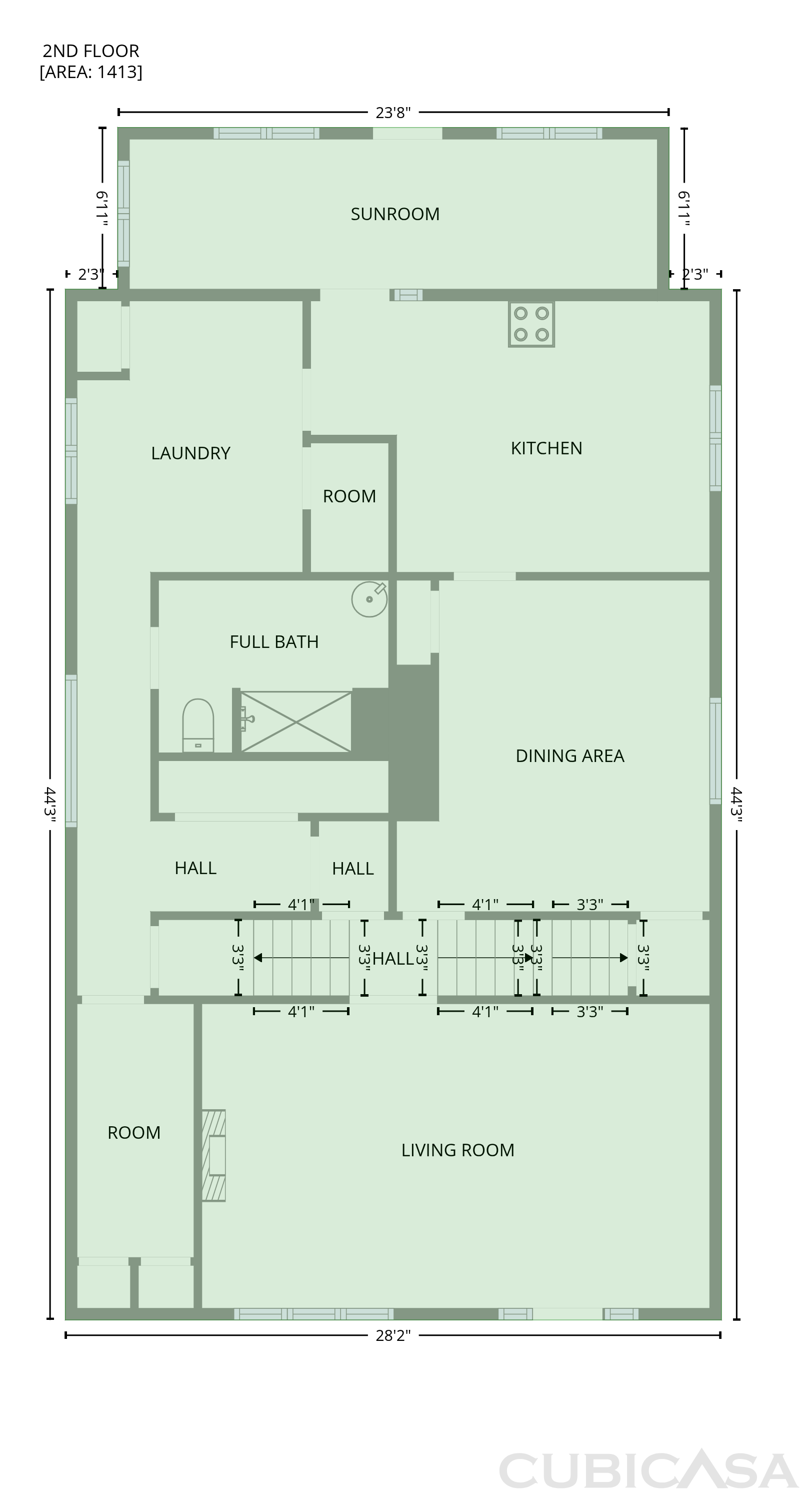 Second Floor of 480 Allison Ave, Allison, PA
