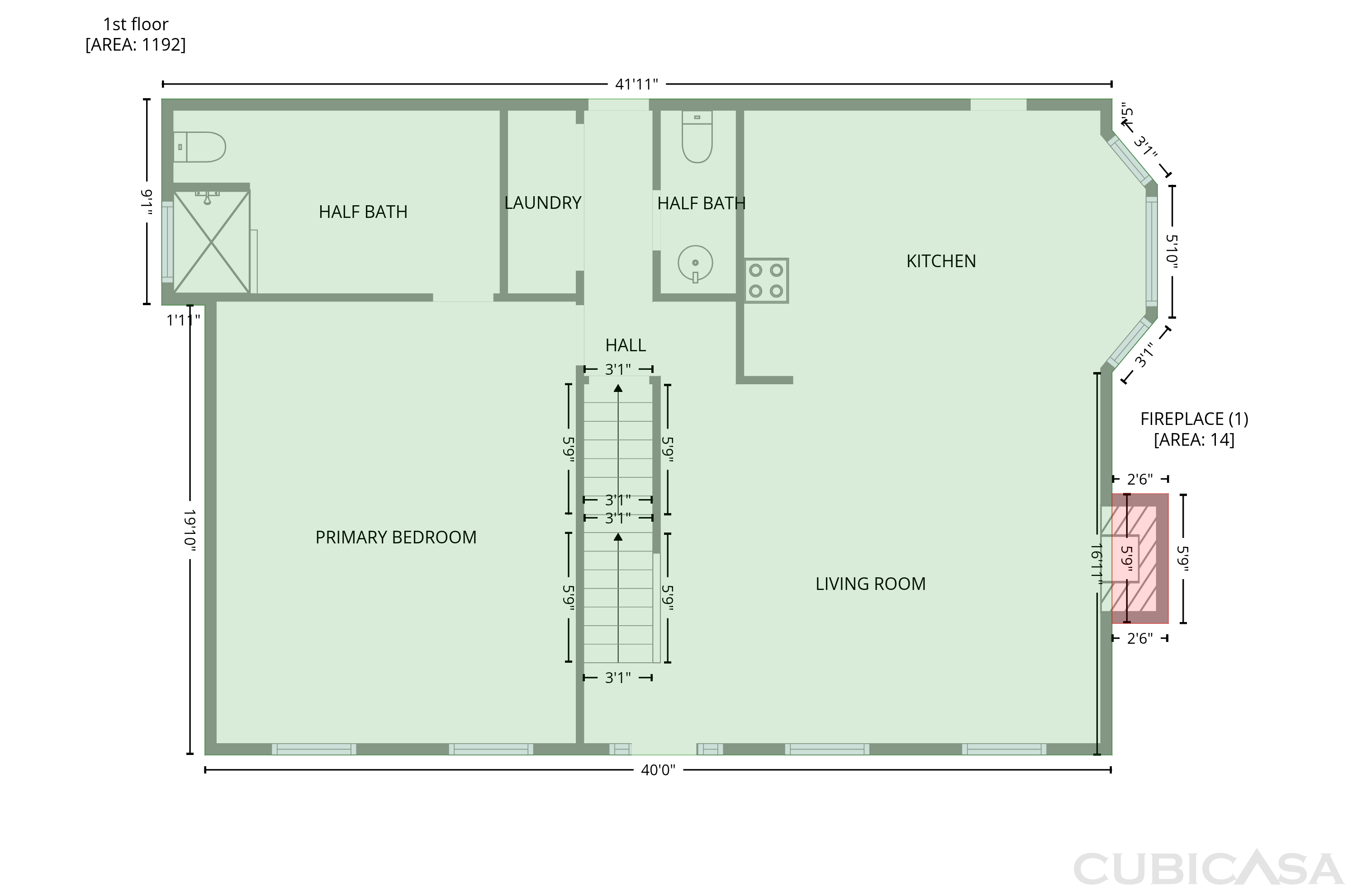 Second Floor of 44 Fairwood Dr, Dallas, GA