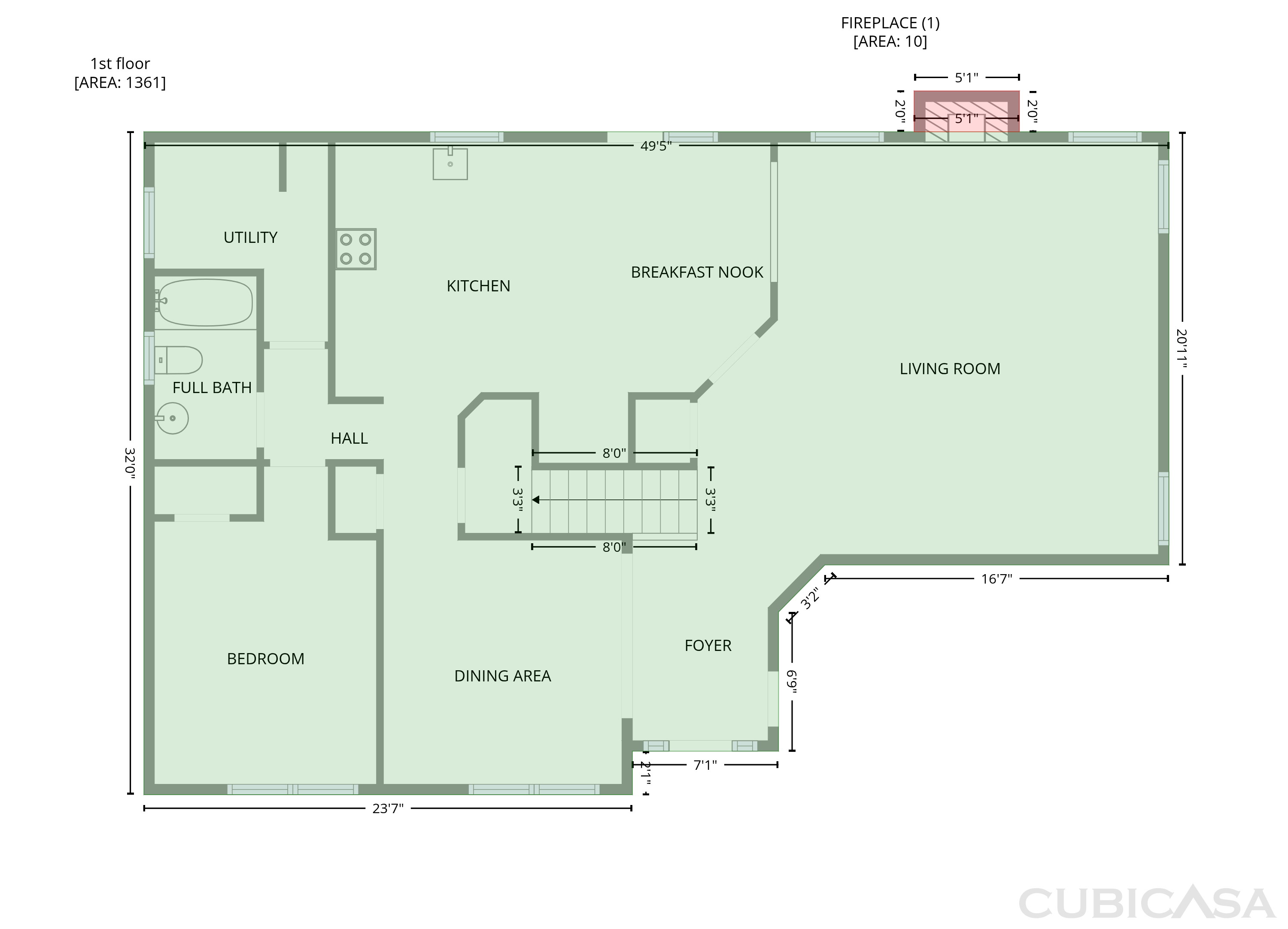 Main Floor of 118 W Running Wolf Trl, Harker Heights, TX
