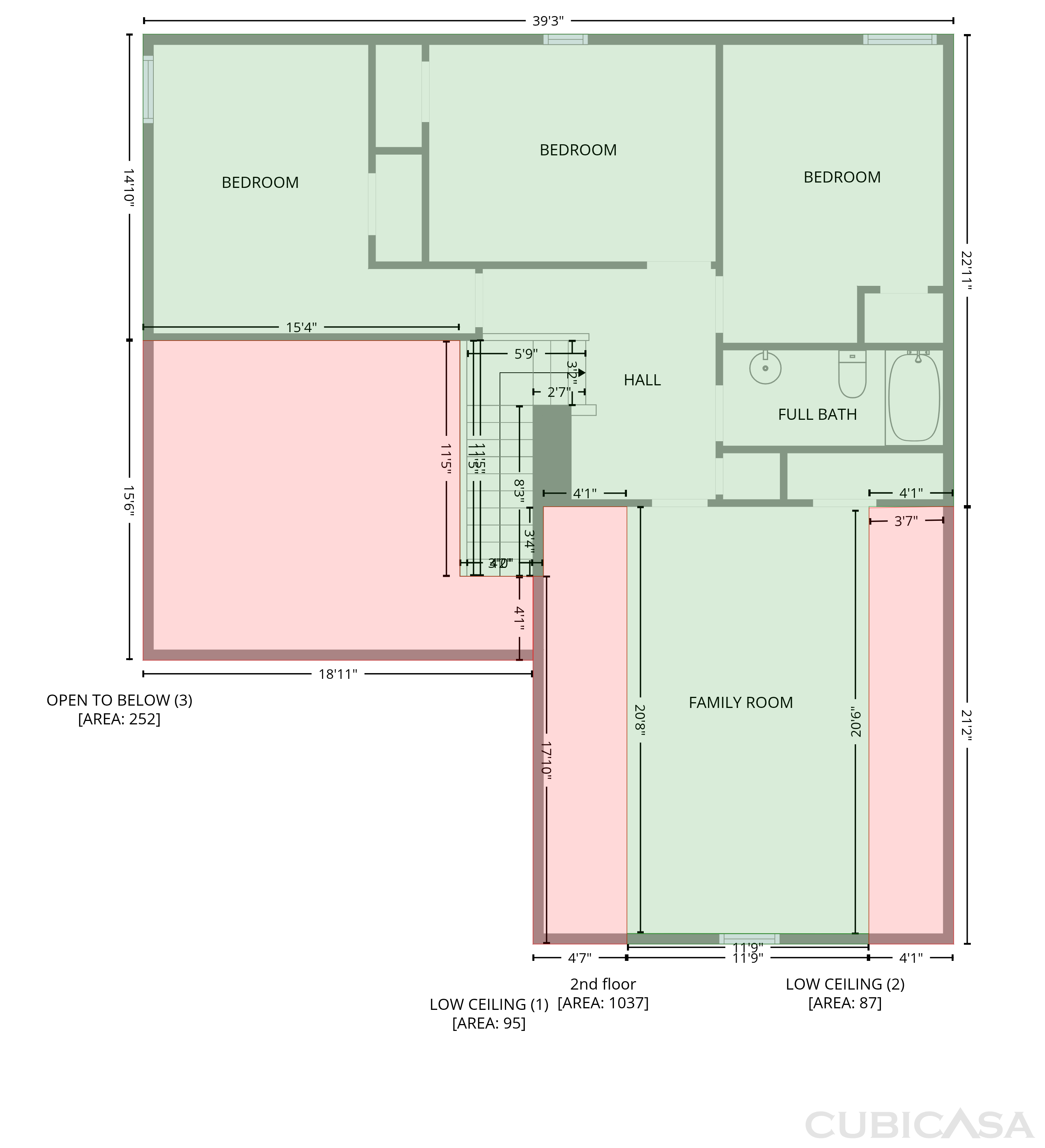 Second Floor of 3208 Timberdale Dr, Clarksville, TN