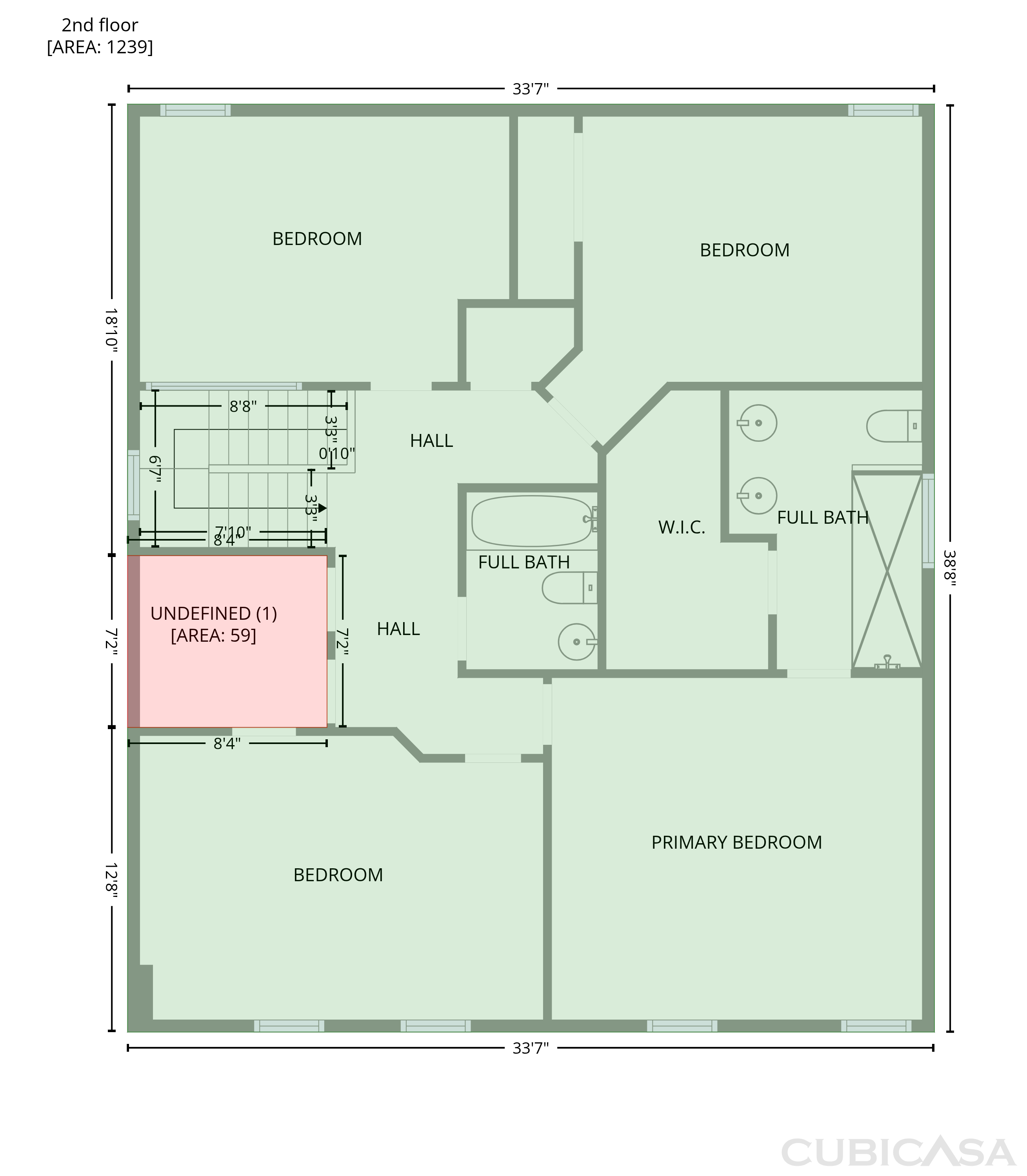 Second Floor of 10602 Springwood Sq, Universal City, TX