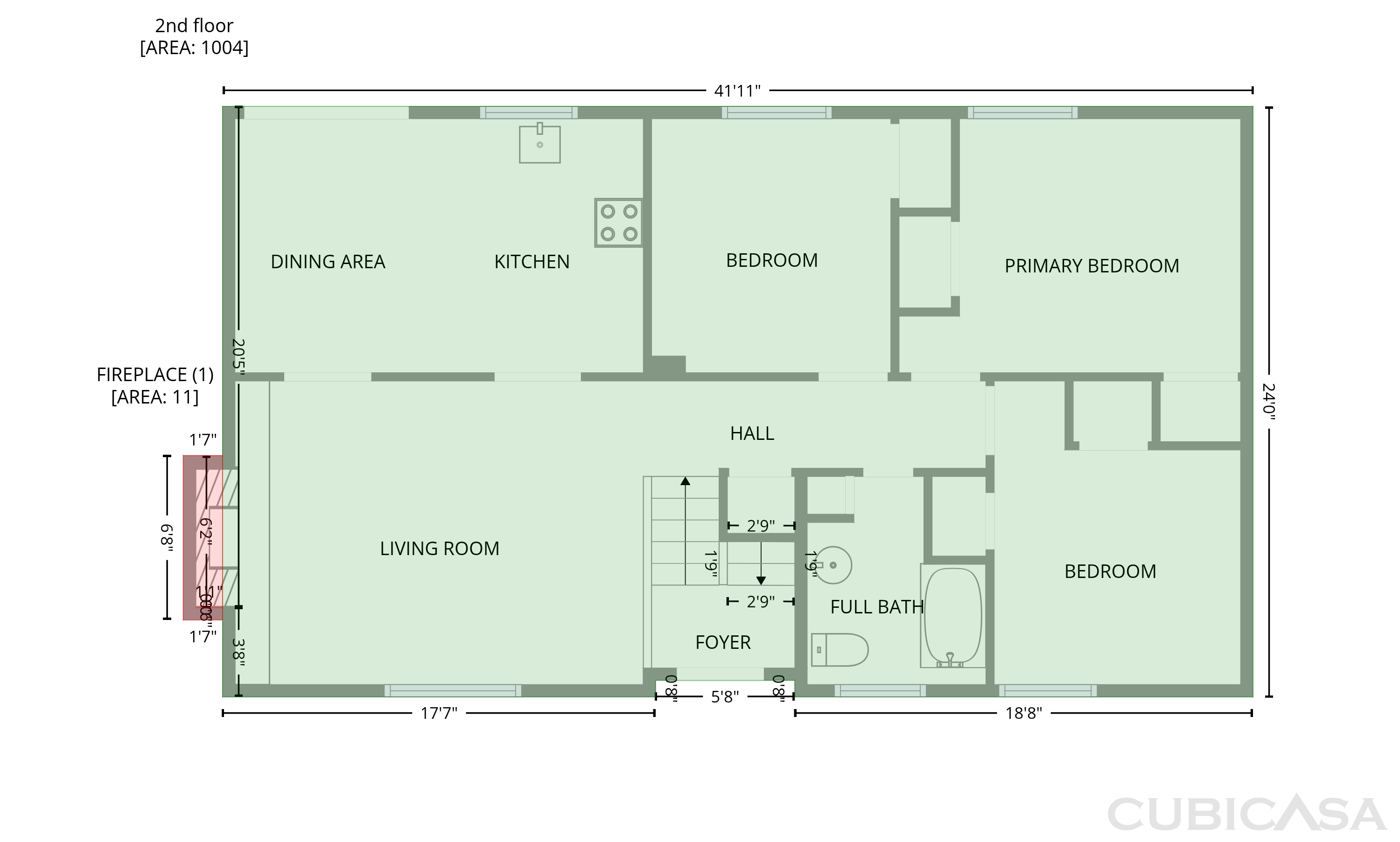 Second Floor of 231 Downey Dr, Wellsville, KS