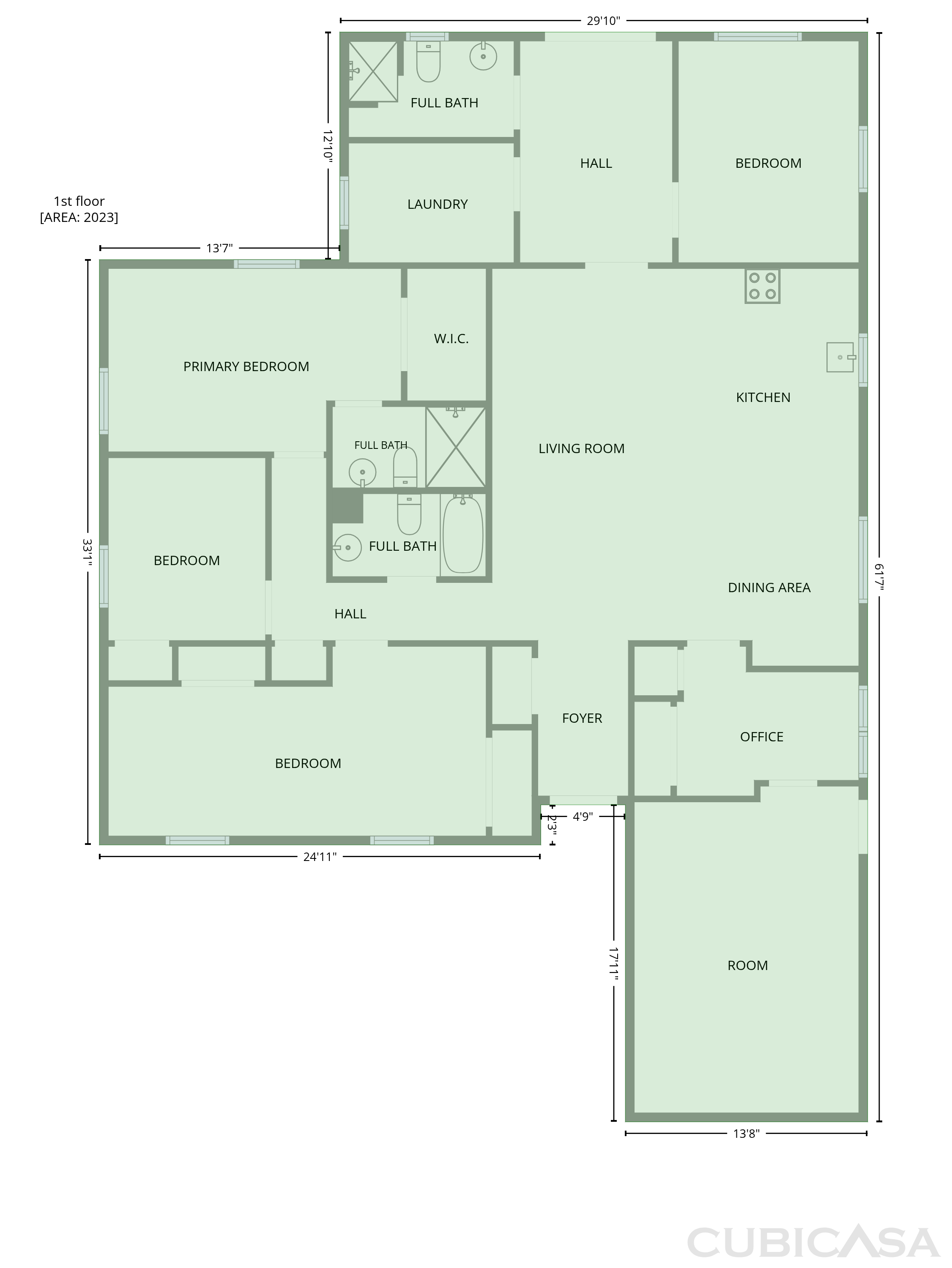 Main Floor of 904 Spring Creek Dr, Ocoee, FL