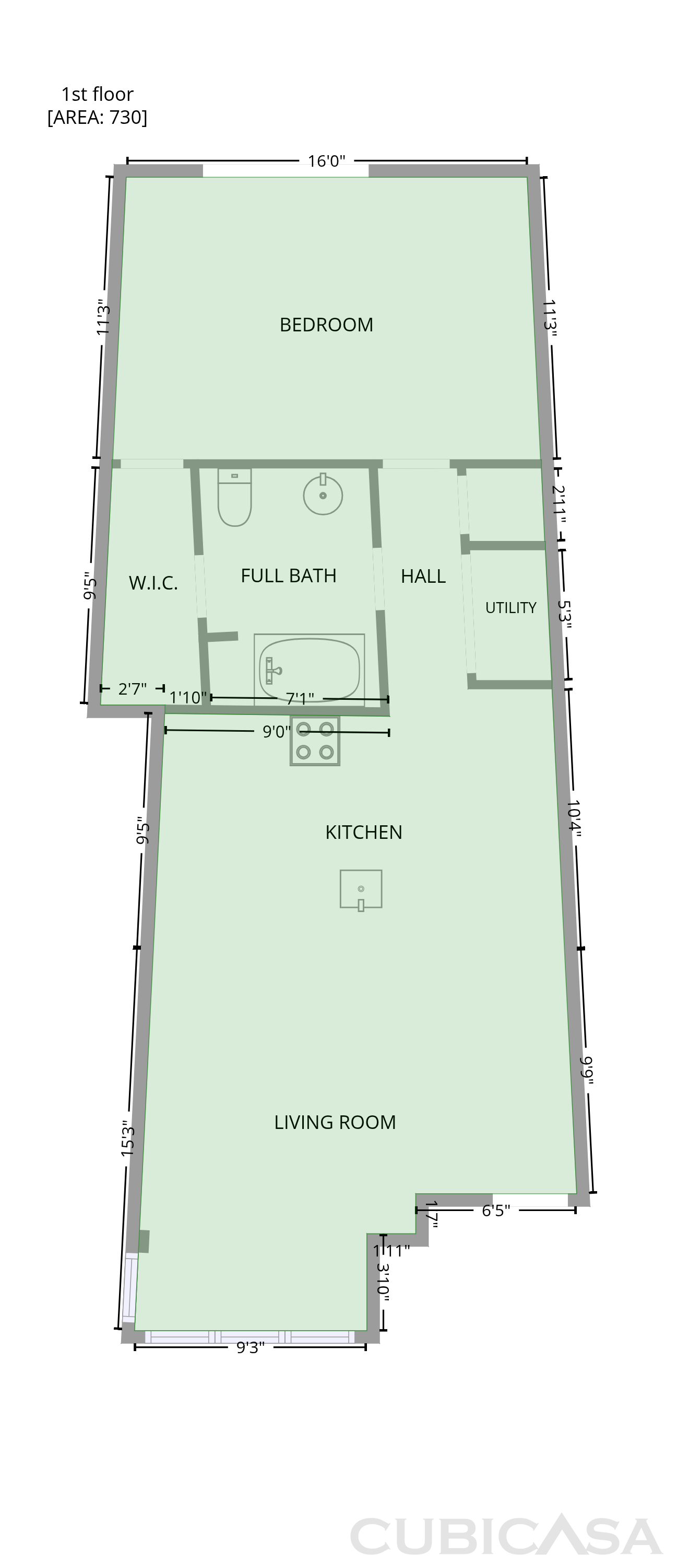 Main Floor of 1108 S Highland St, Arlington, VA