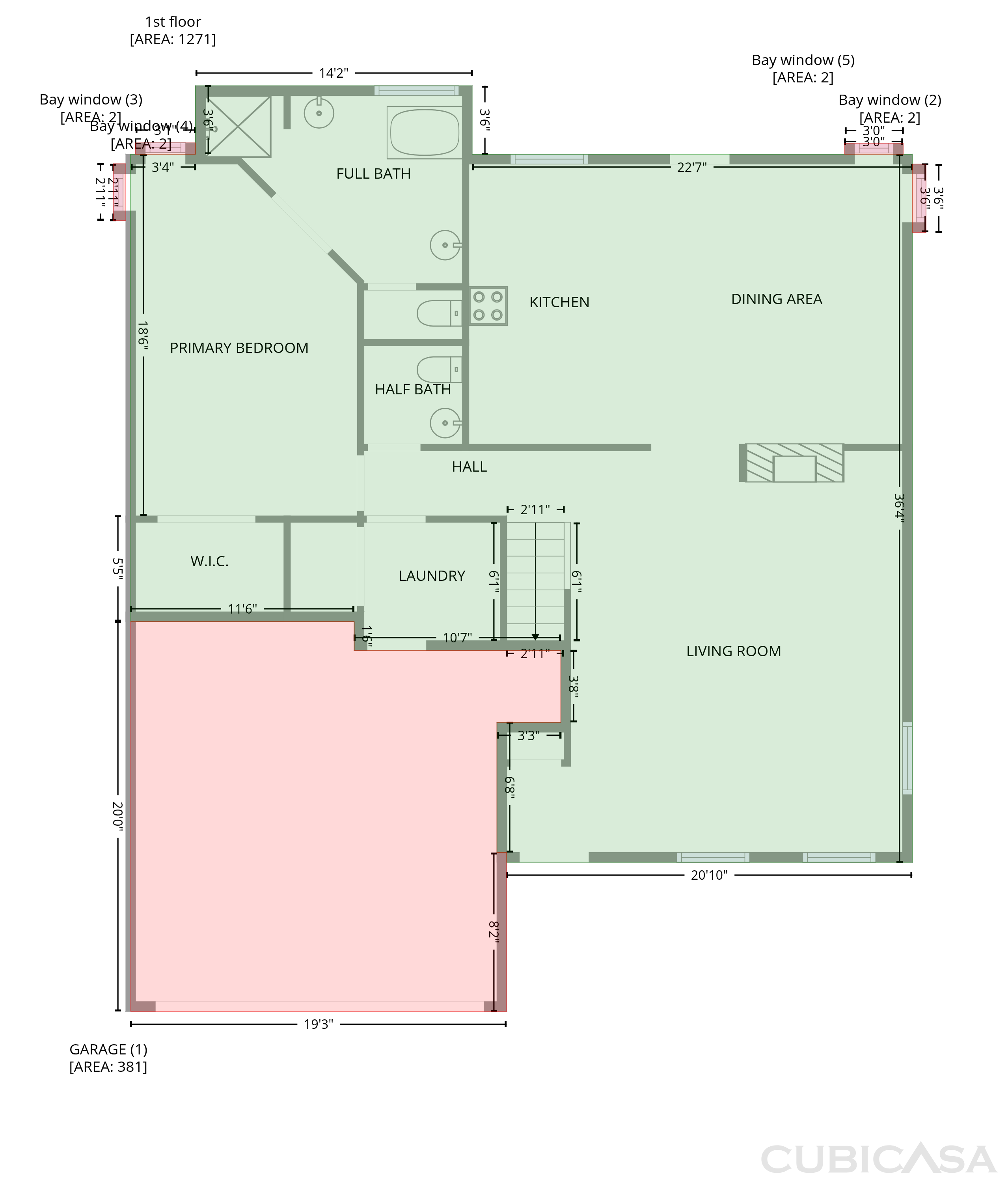 Main Floor of 1336 Sunny Sky Pl, El Paso, TX