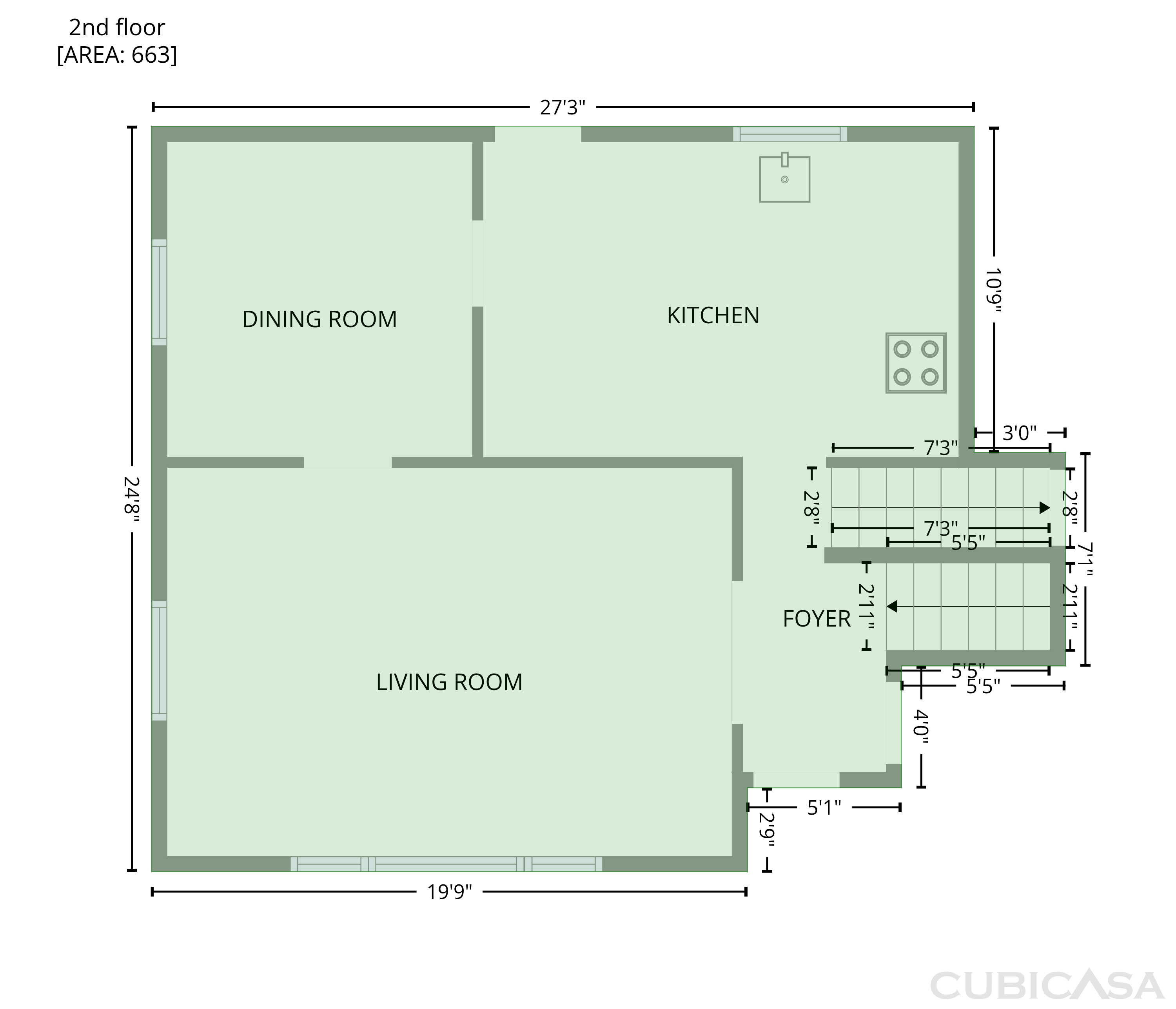 Second Floor of 121 Pelham Ln, Fort Mill, SC