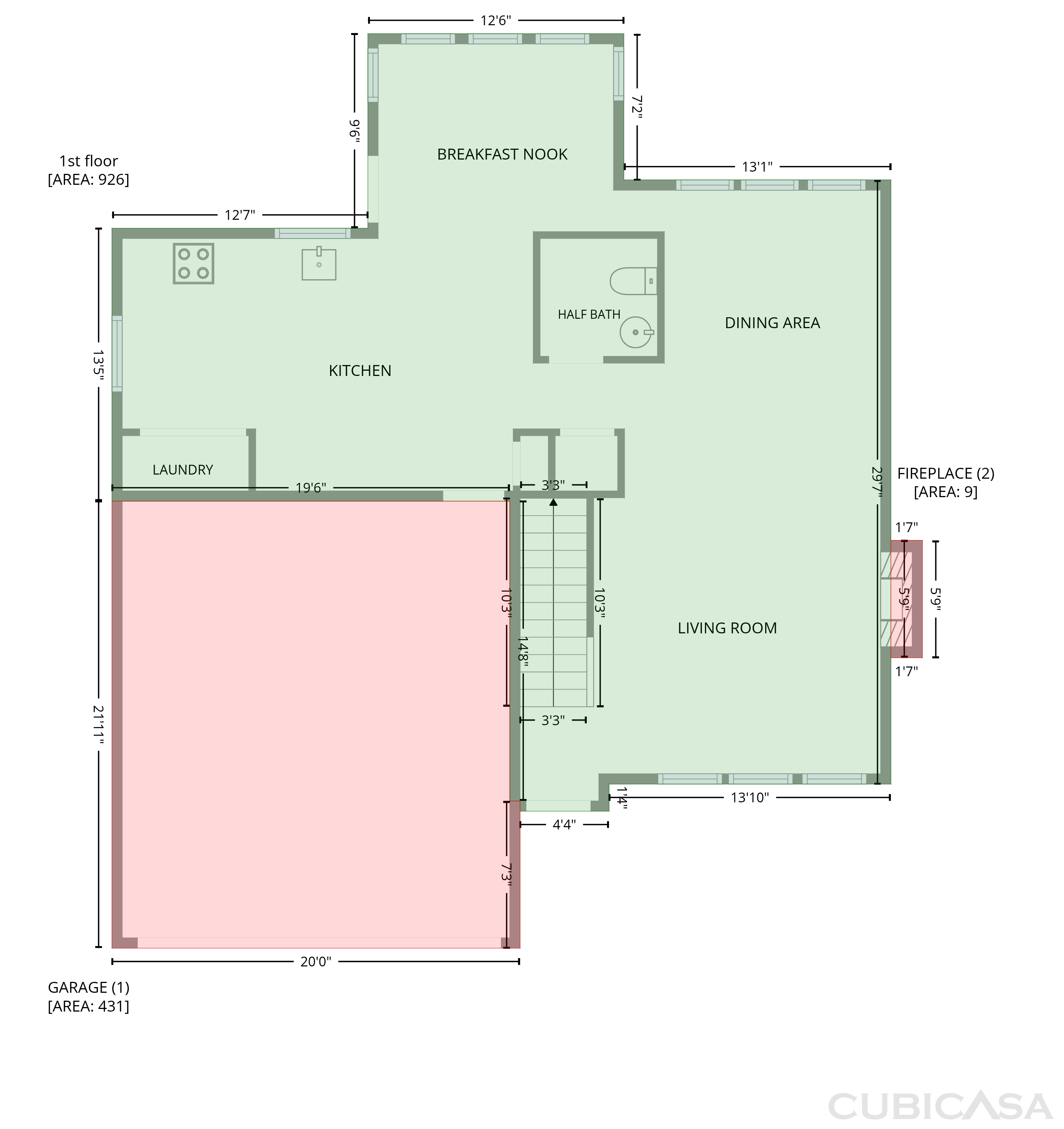 Main Floor of 2492 Halcyon Way, Lawrenceville, GA