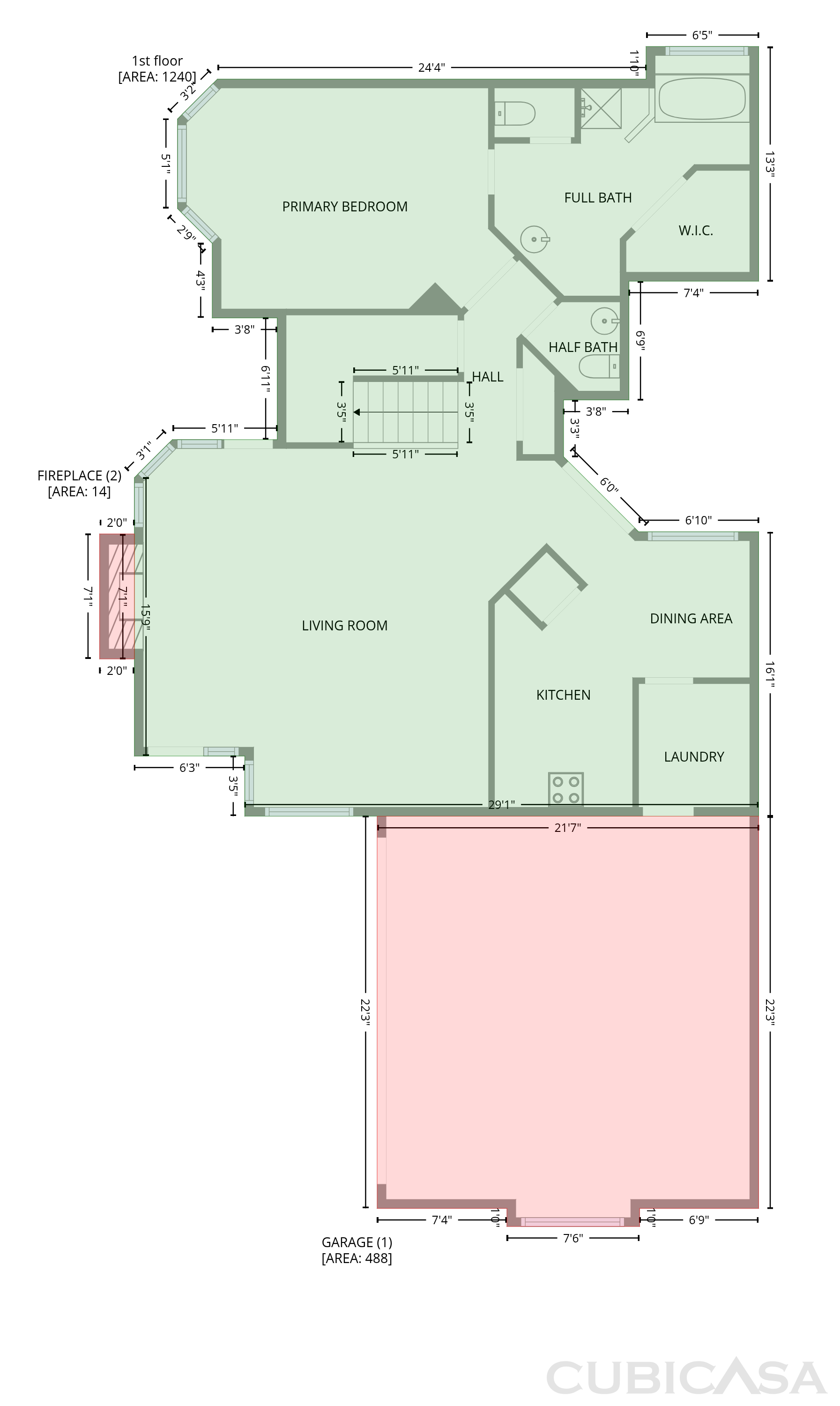 Main Floor of 7707 Windmere Ct, Irving, TX