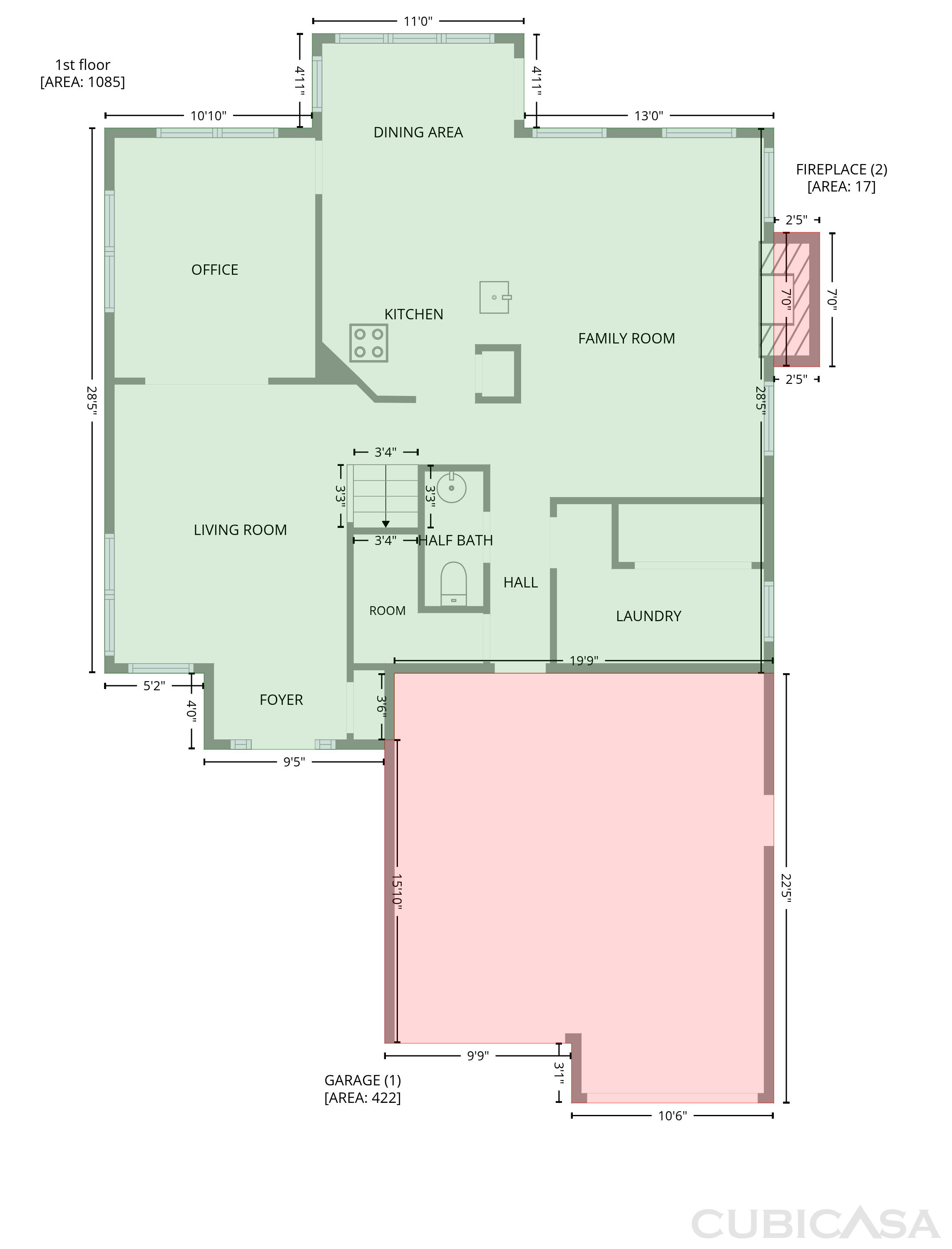 Main Floor of 828 Claiborne Ln, Lebanon, IN