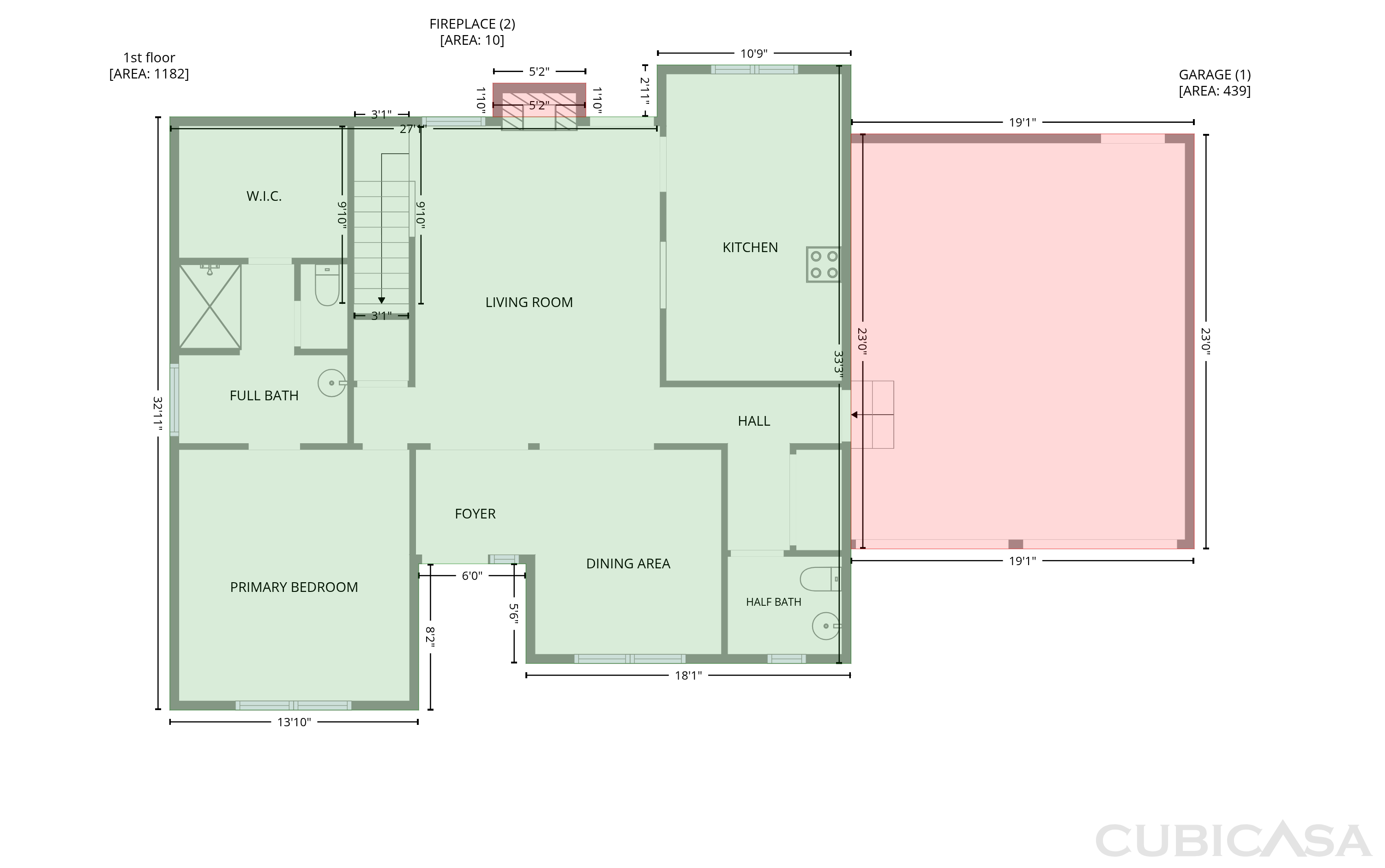 Main Floor of 308 W Winterberry Trl, White House, TN