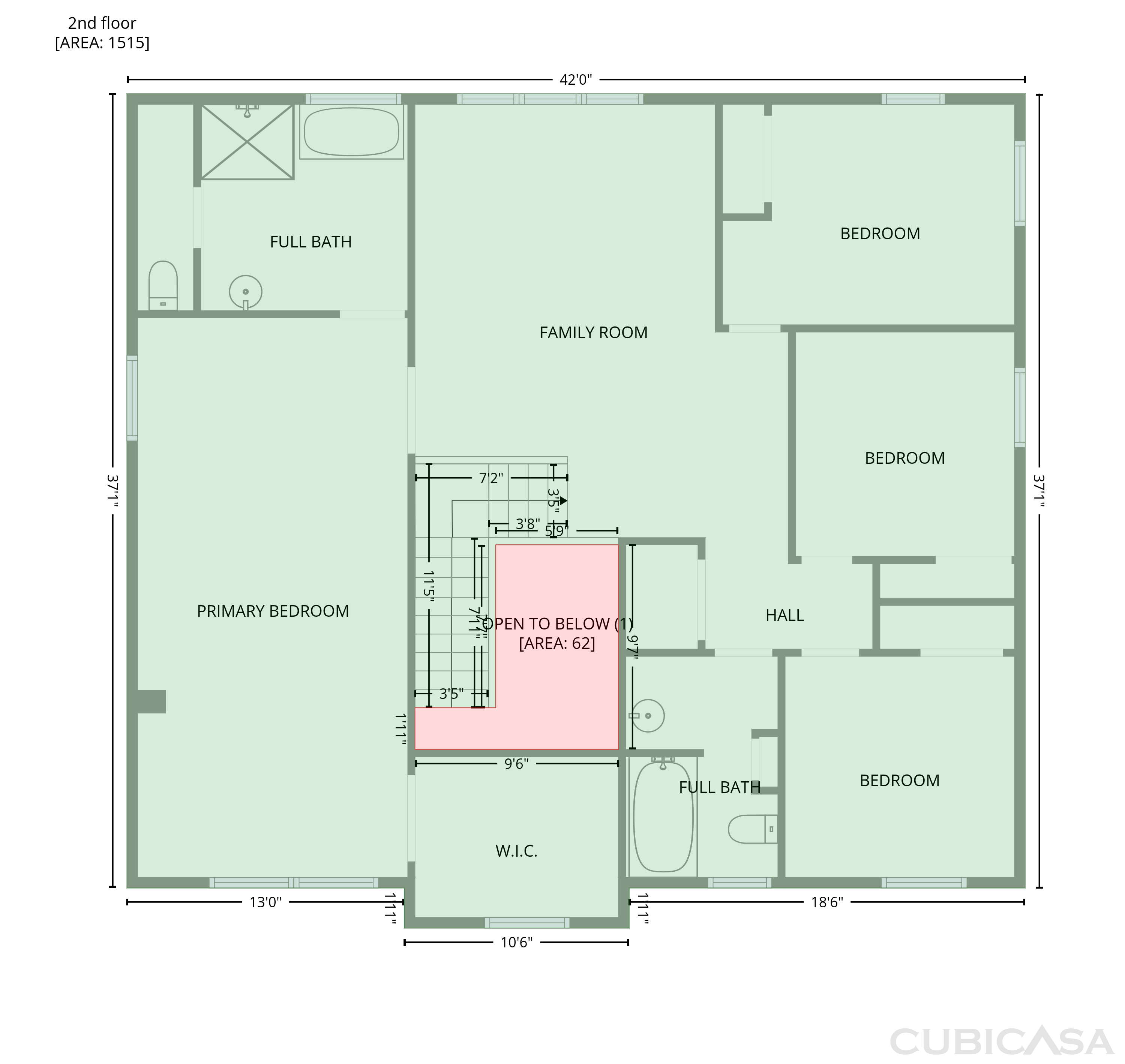Second Floor of 3718 Park Hill Cir, Loganville, GA