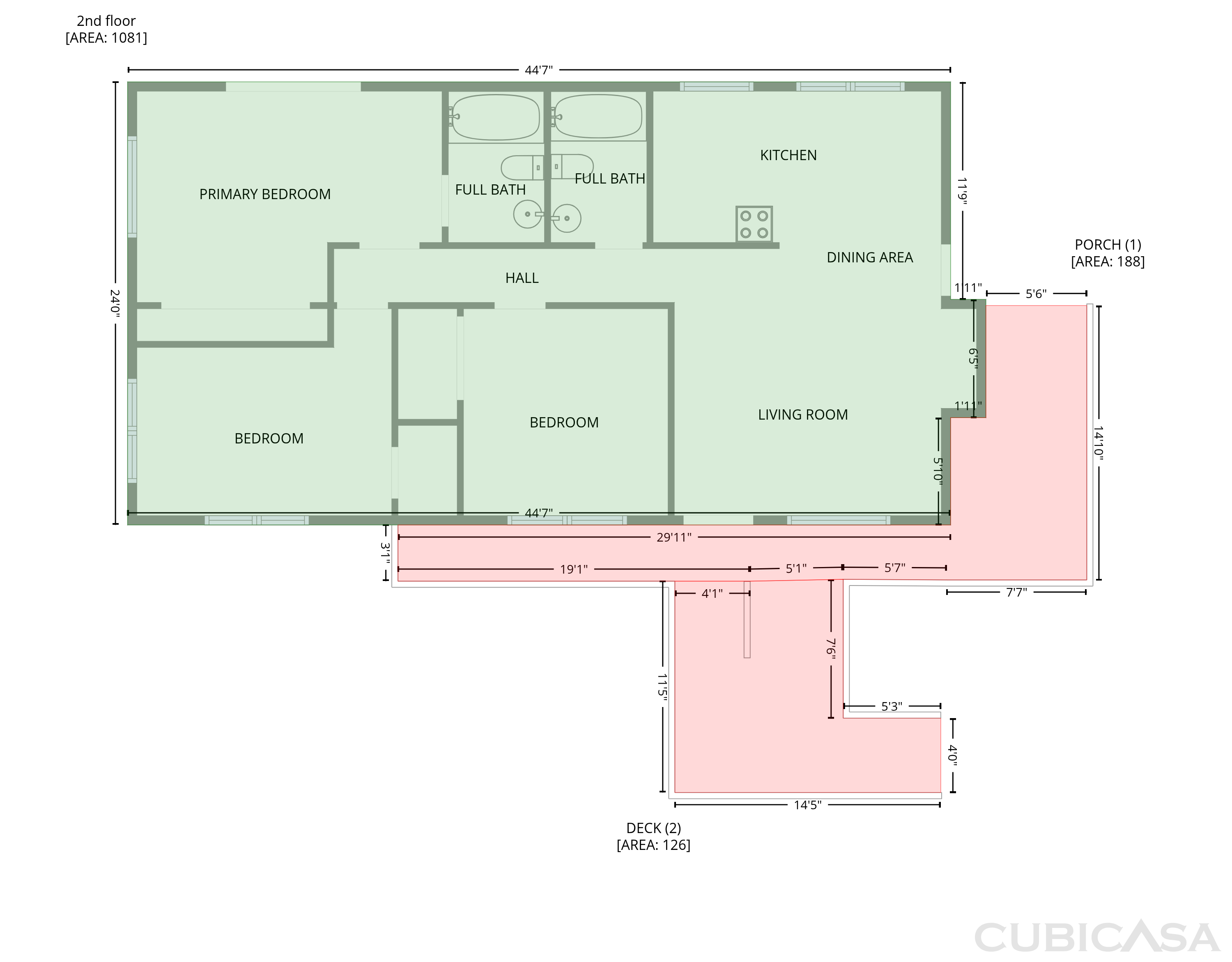 Second Floor of 22415 Horizon Vistas Dr, Eustis, FL