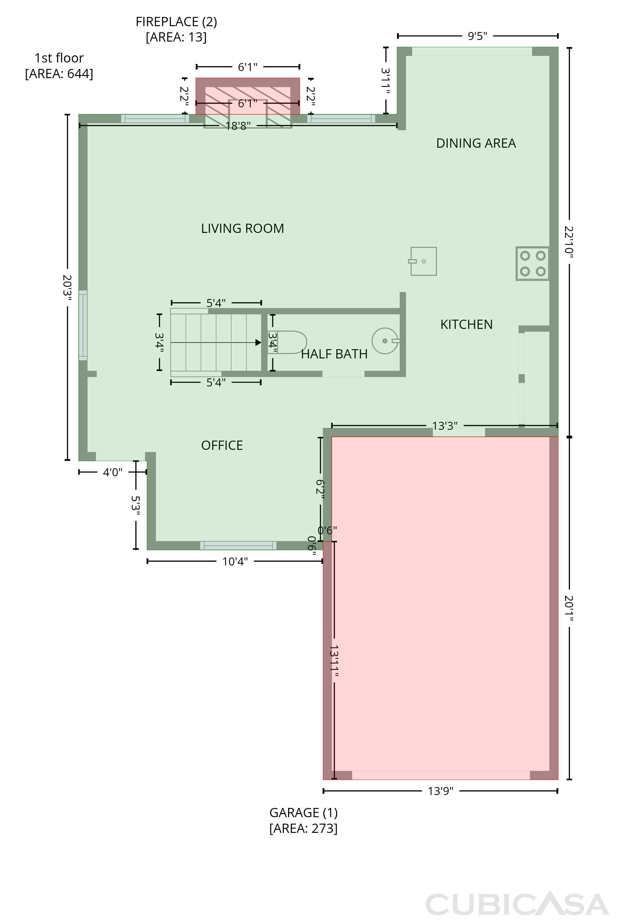 Main Floor of 8409 Aztec Dawn Ct, Raleigh, NC