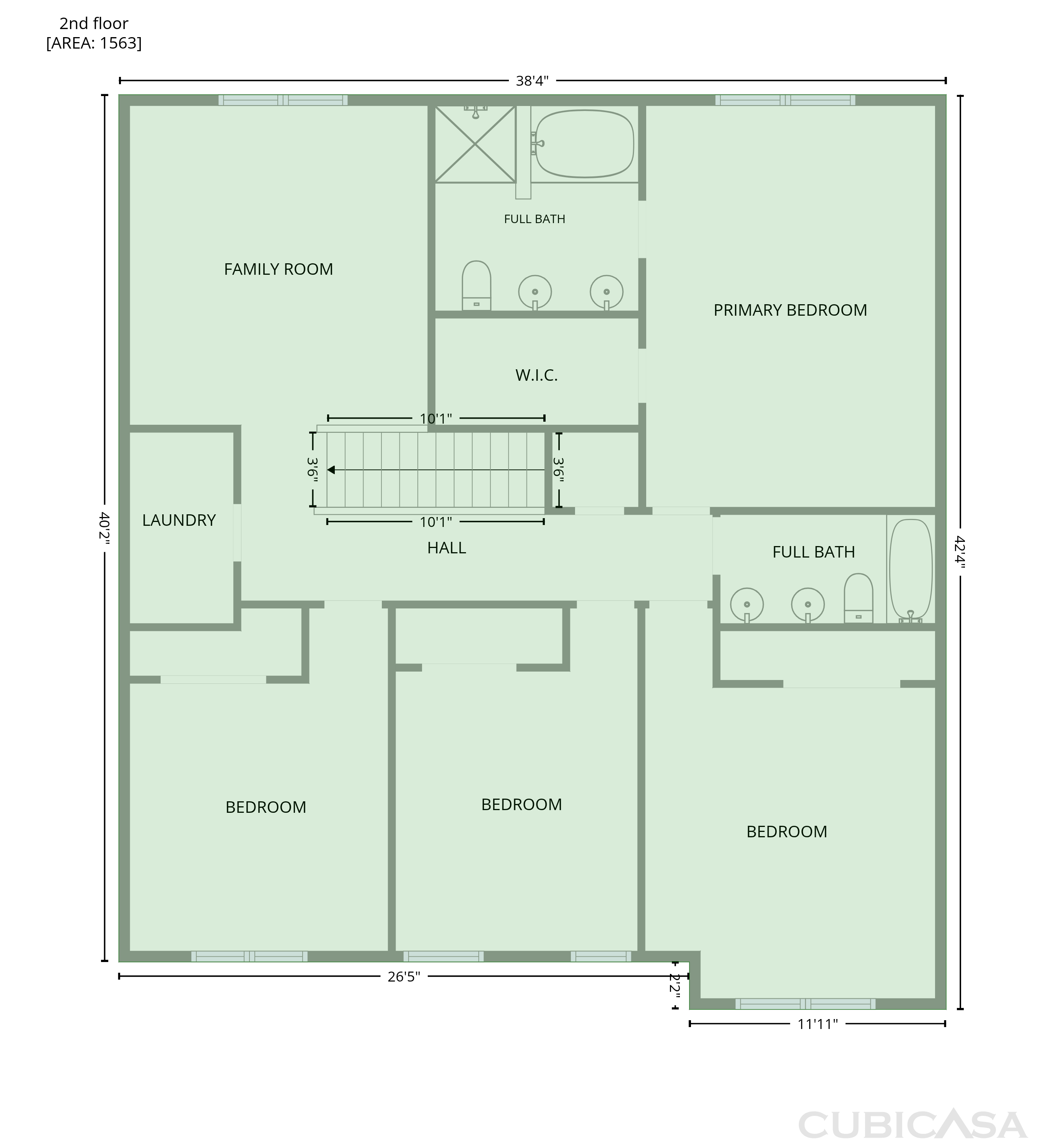 Second Floor of 301 Decatur Dr, Summerville, SC