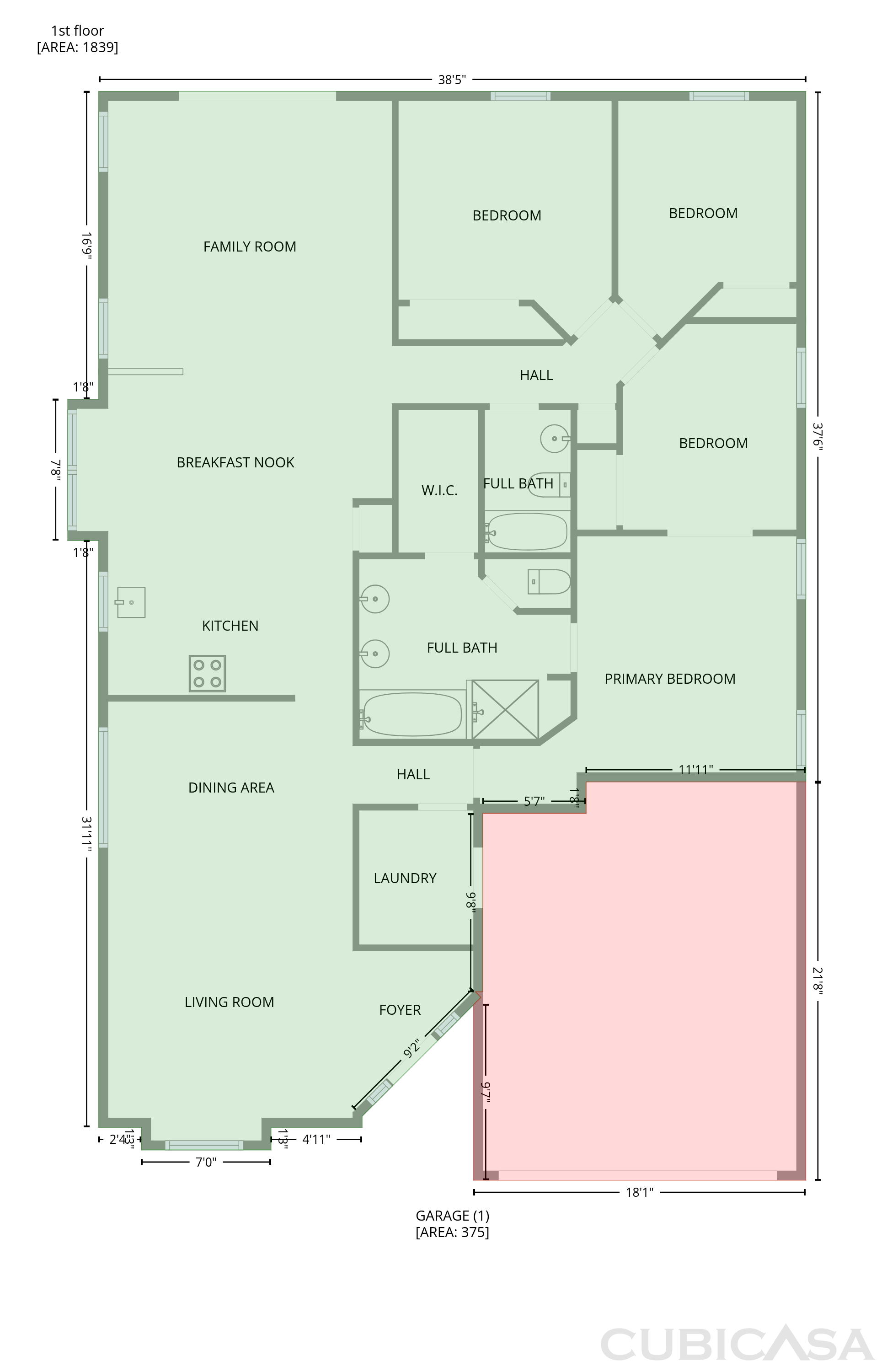 Main Floor of 701 Magnolia Creek Cir, Orlando, FL