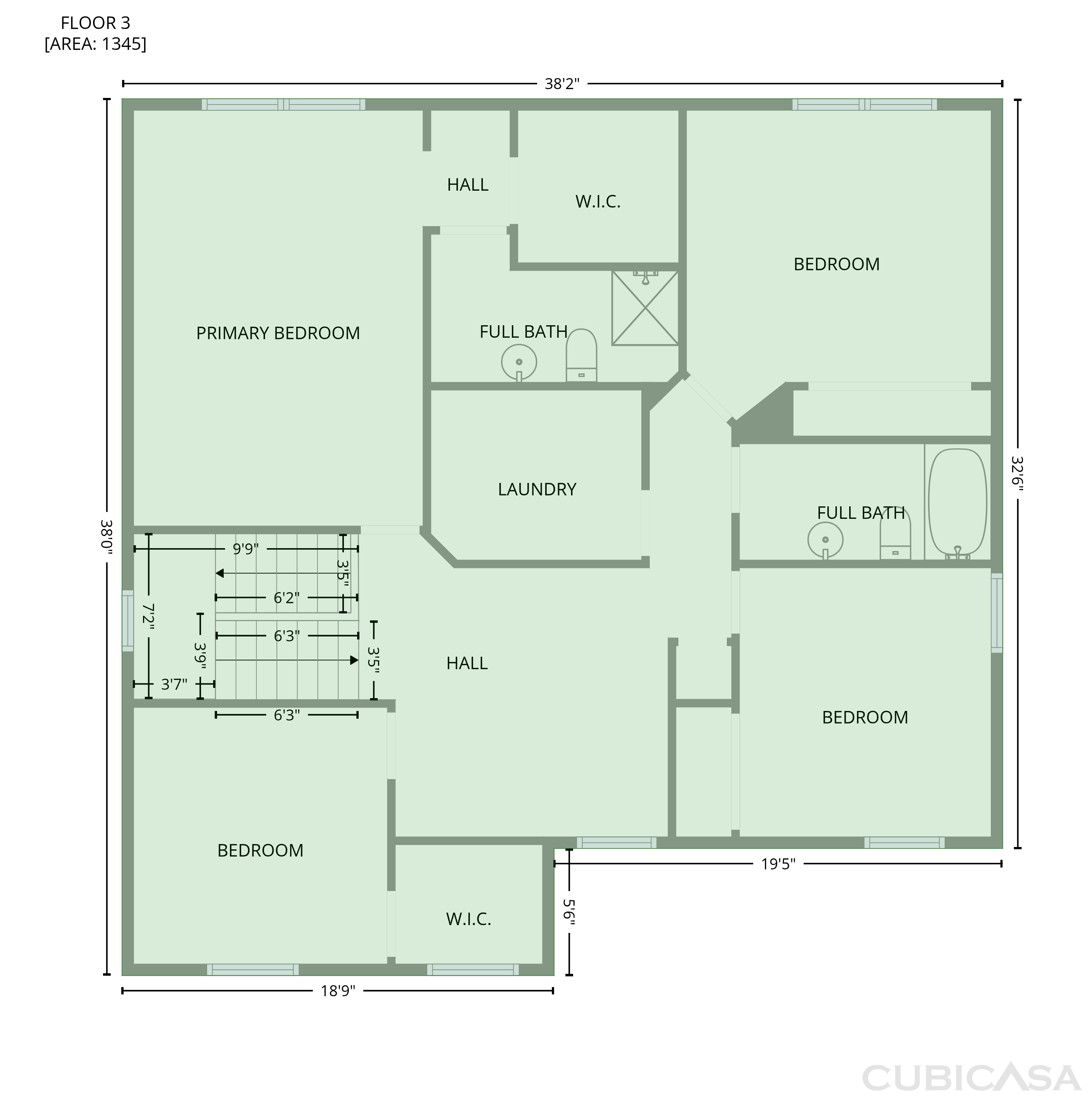Third Floor of 1561 Misty River Dr, Saint Paul, MO