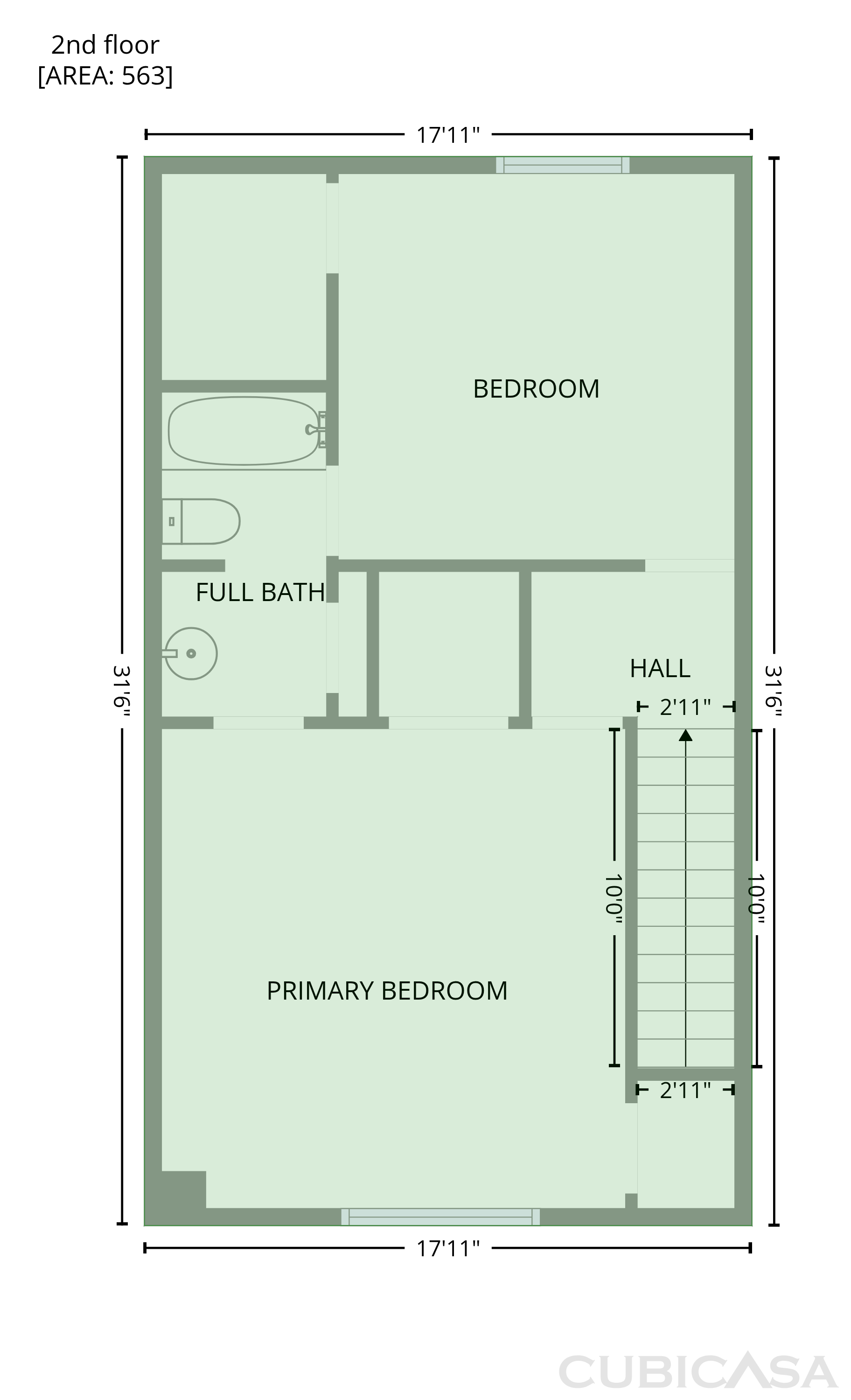 Second Floor of 1436 Flintwood Dr, Rock Hill, SC