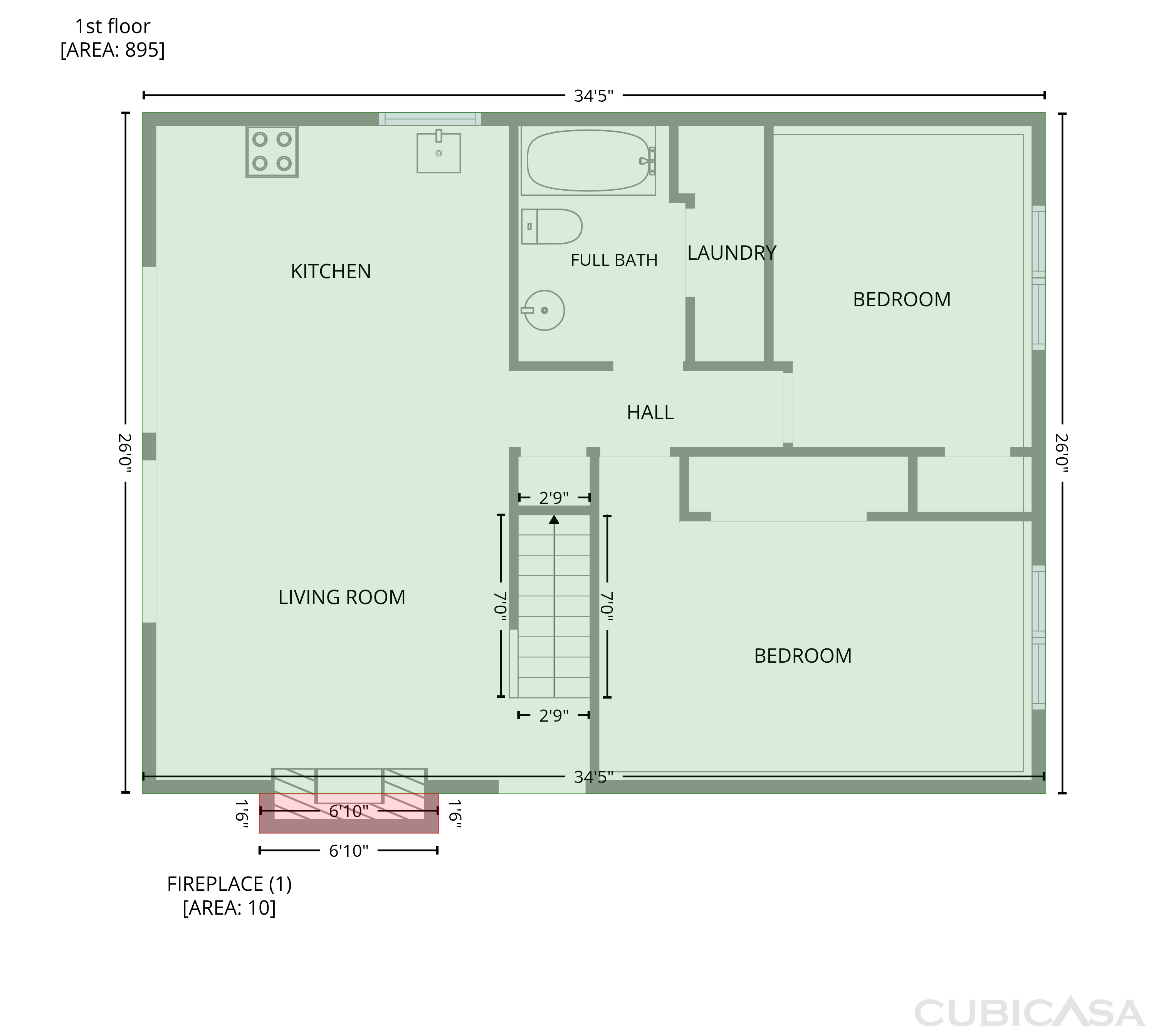 Main Floor of 240 Shawna Ln, Hillsboro, TN