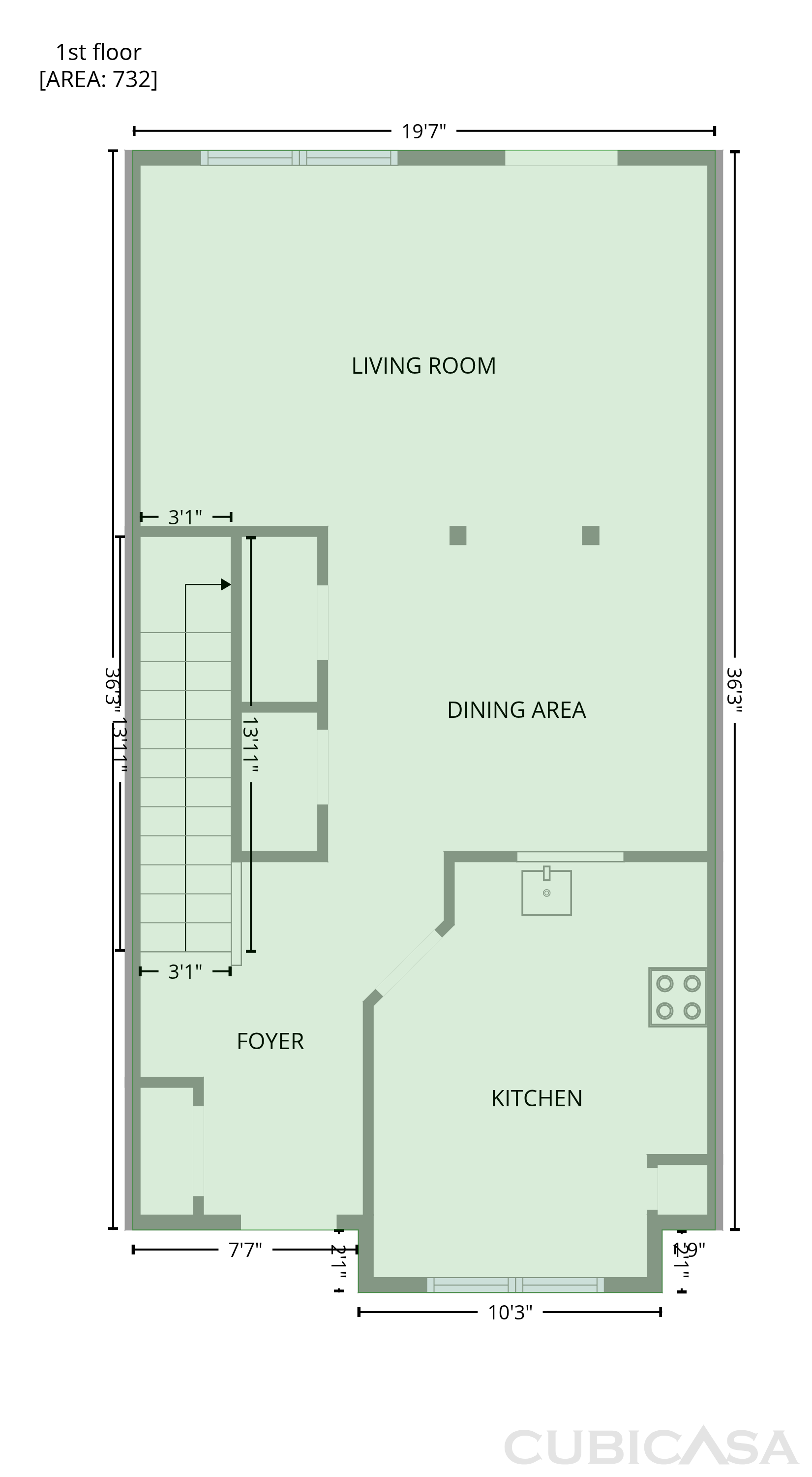 Main Floor of 3794 Waldrop Ln, Decatur, GA